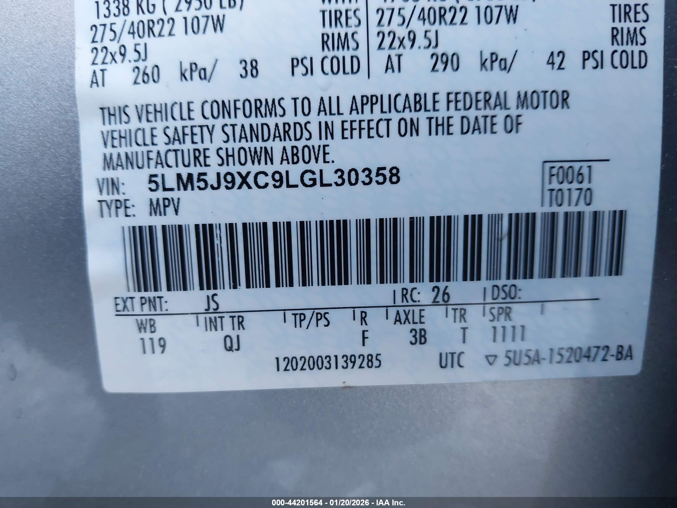 LINCOLN AVIATOR image 9