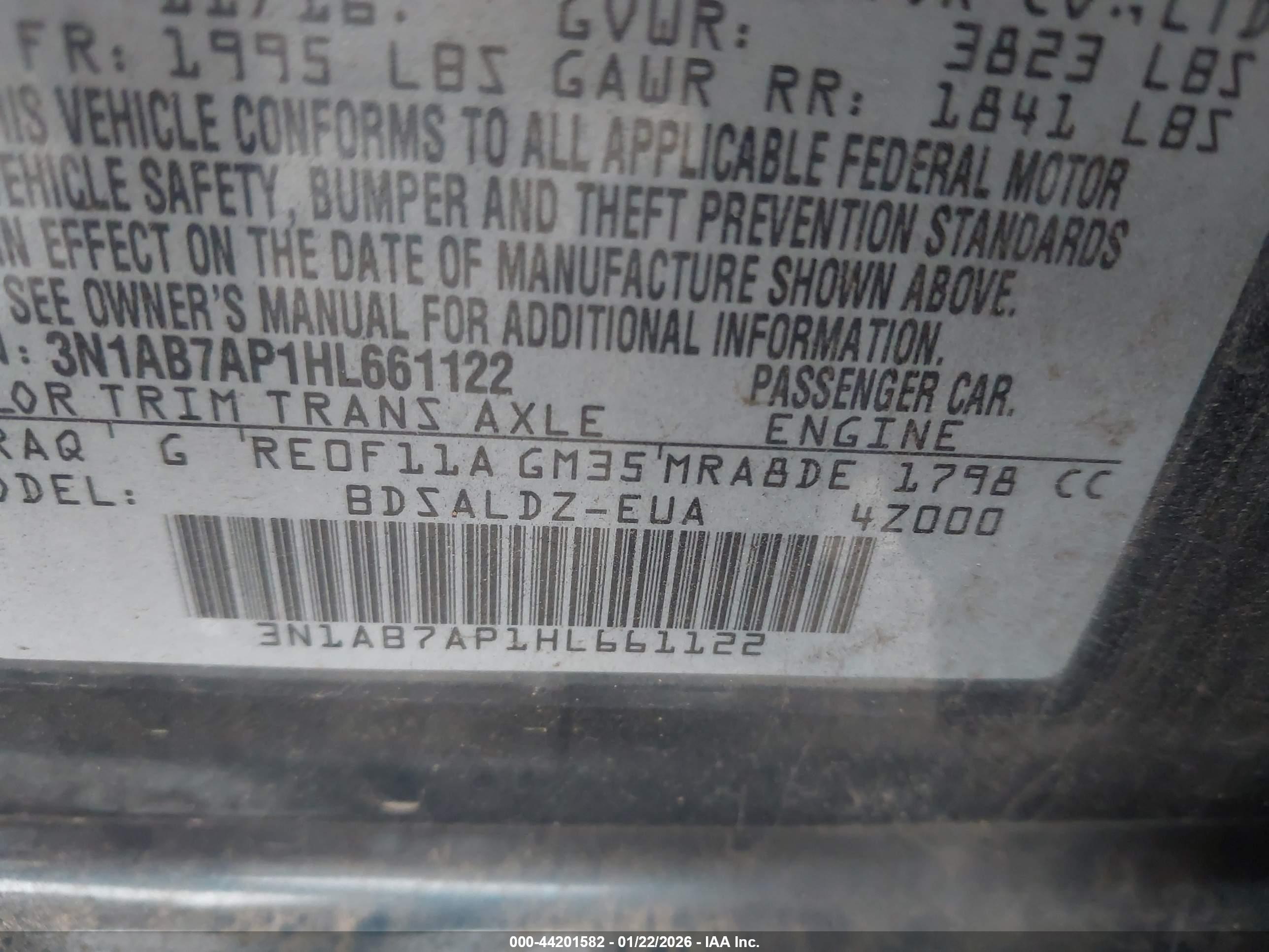 NISSAN SENTRA image 9