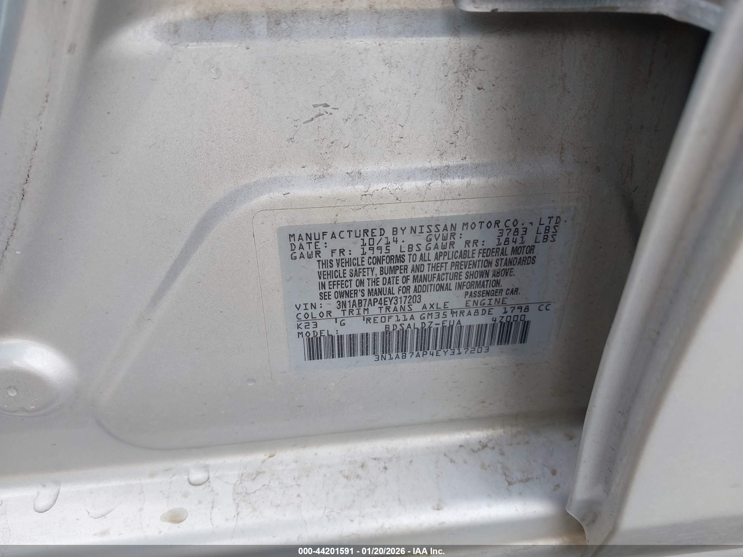 NISSAN SENTRA image 9