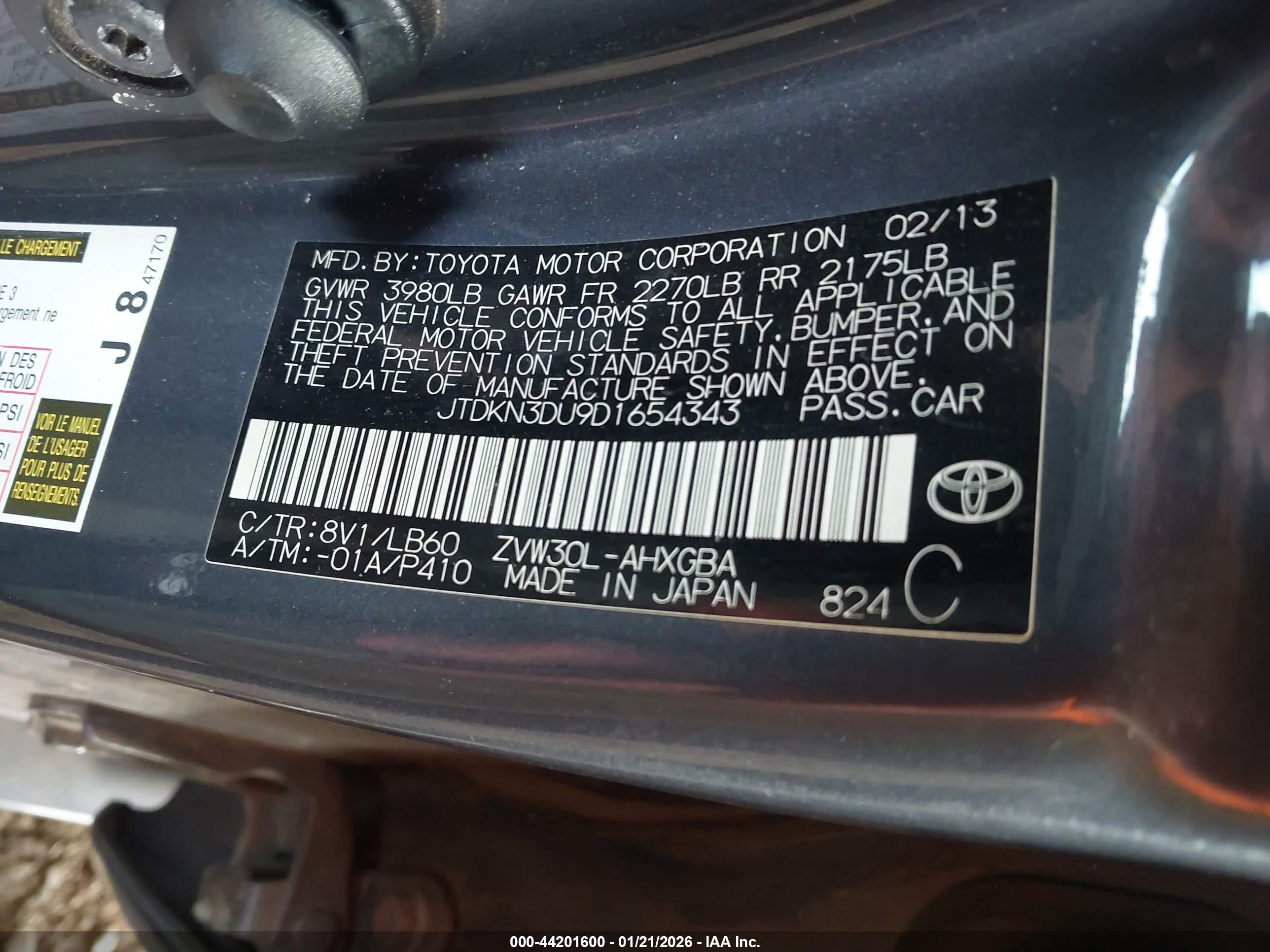 TOYOTA PRIUS image 9