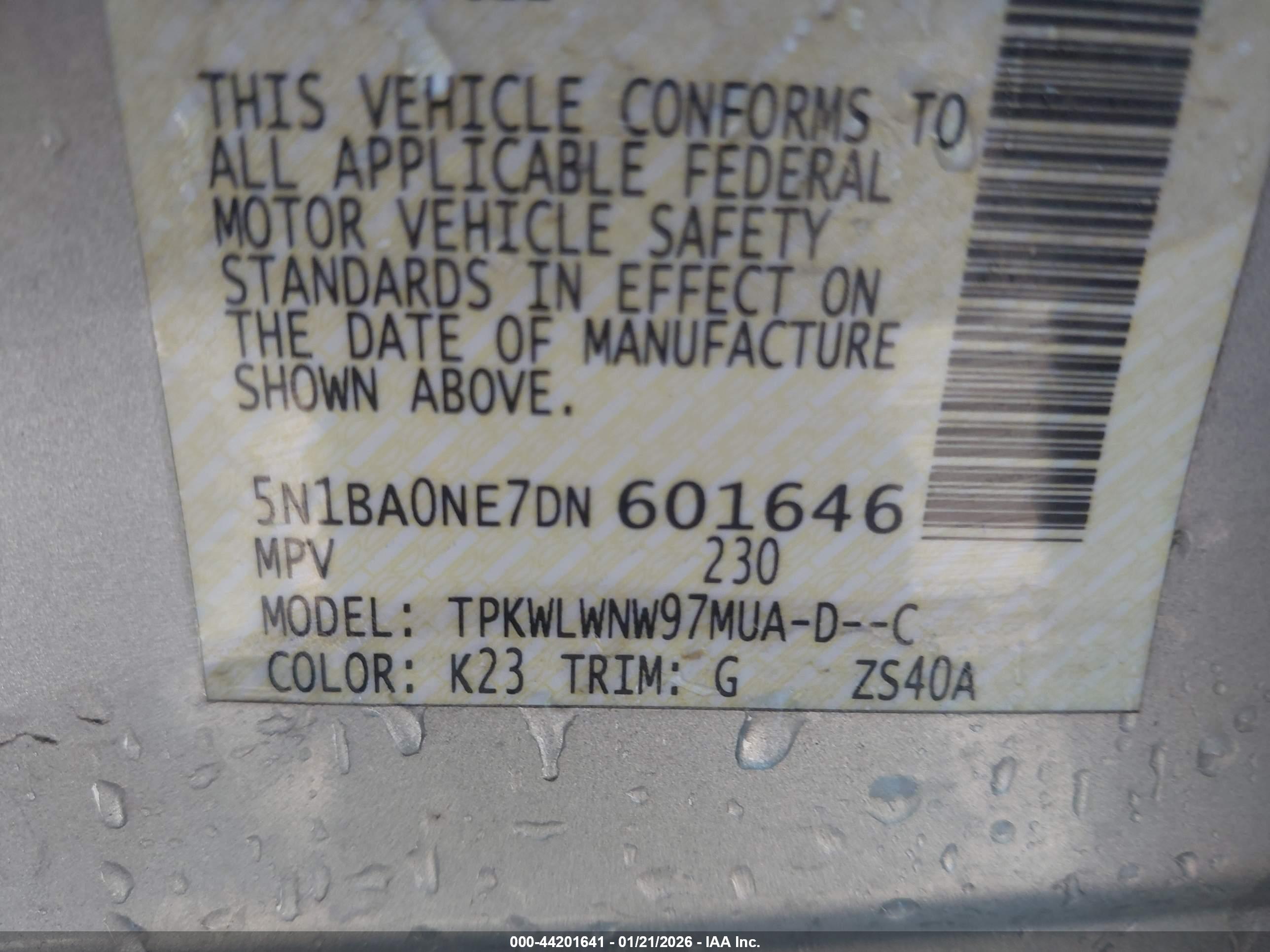 NISSAN ARMADA image 9