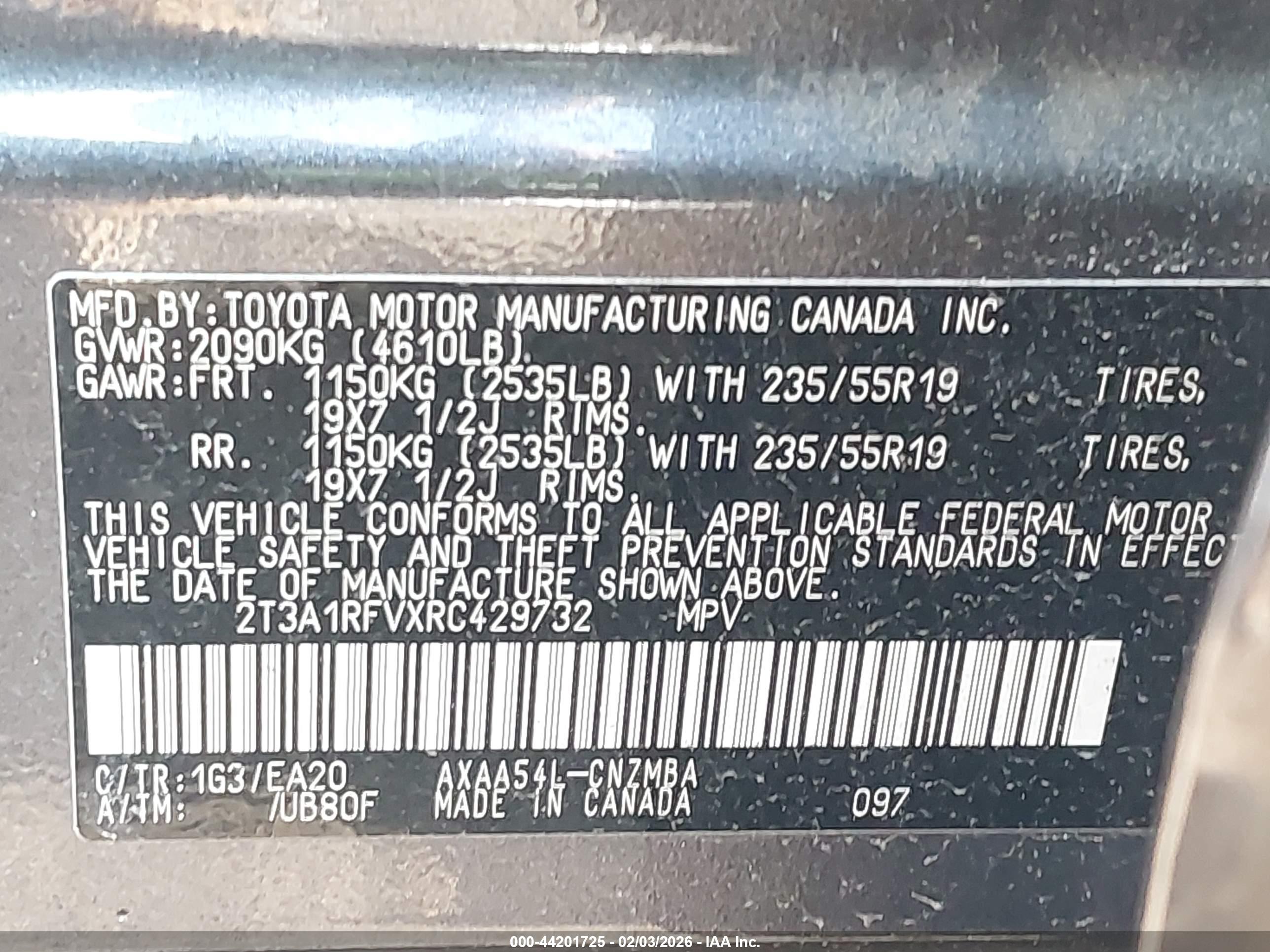 TOYOTA RAV4 image 9