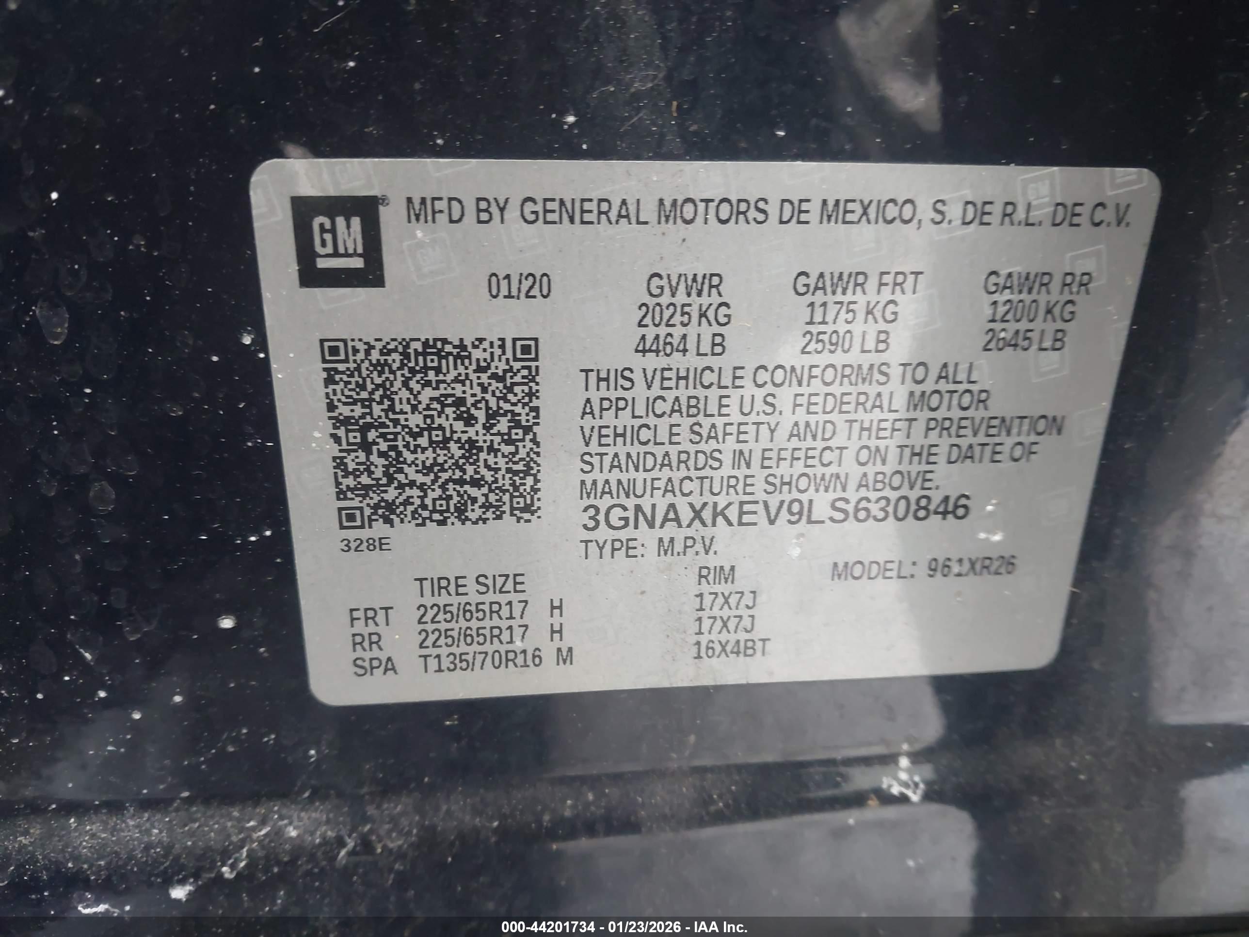 CHEVROLET EQUINOX image 9