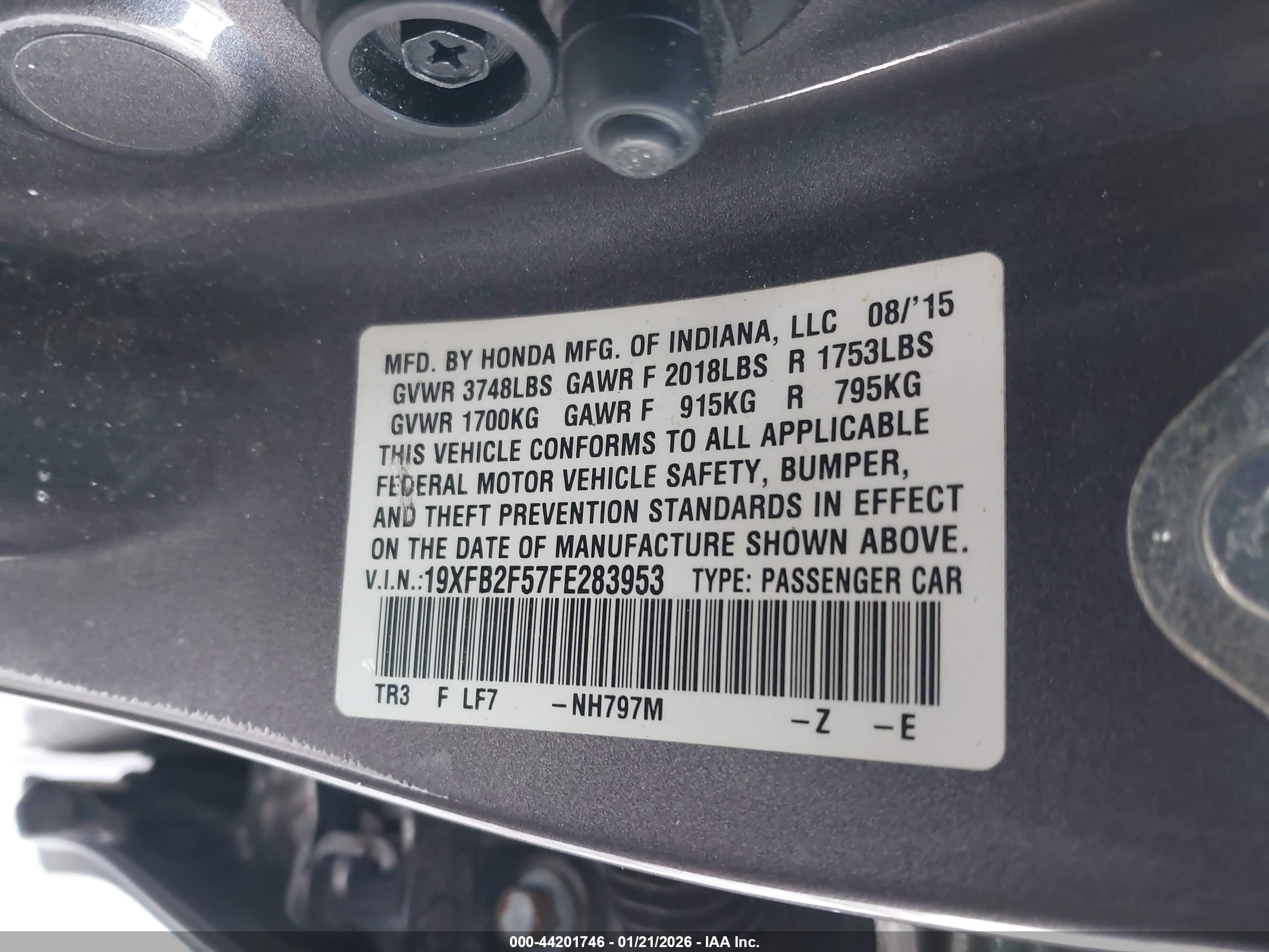 HONDA CIVIC image 9