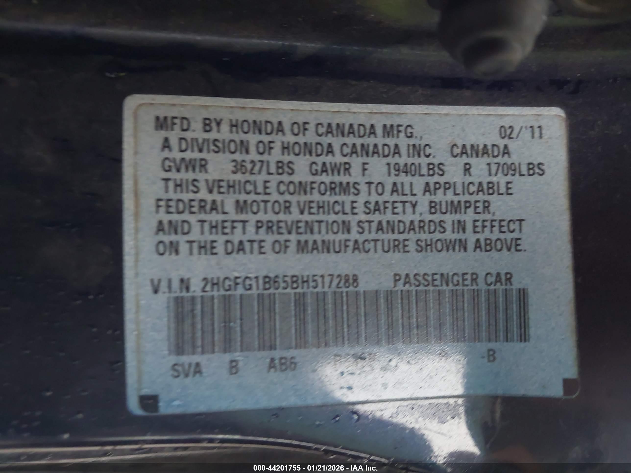 HONDA CIVIC image 9