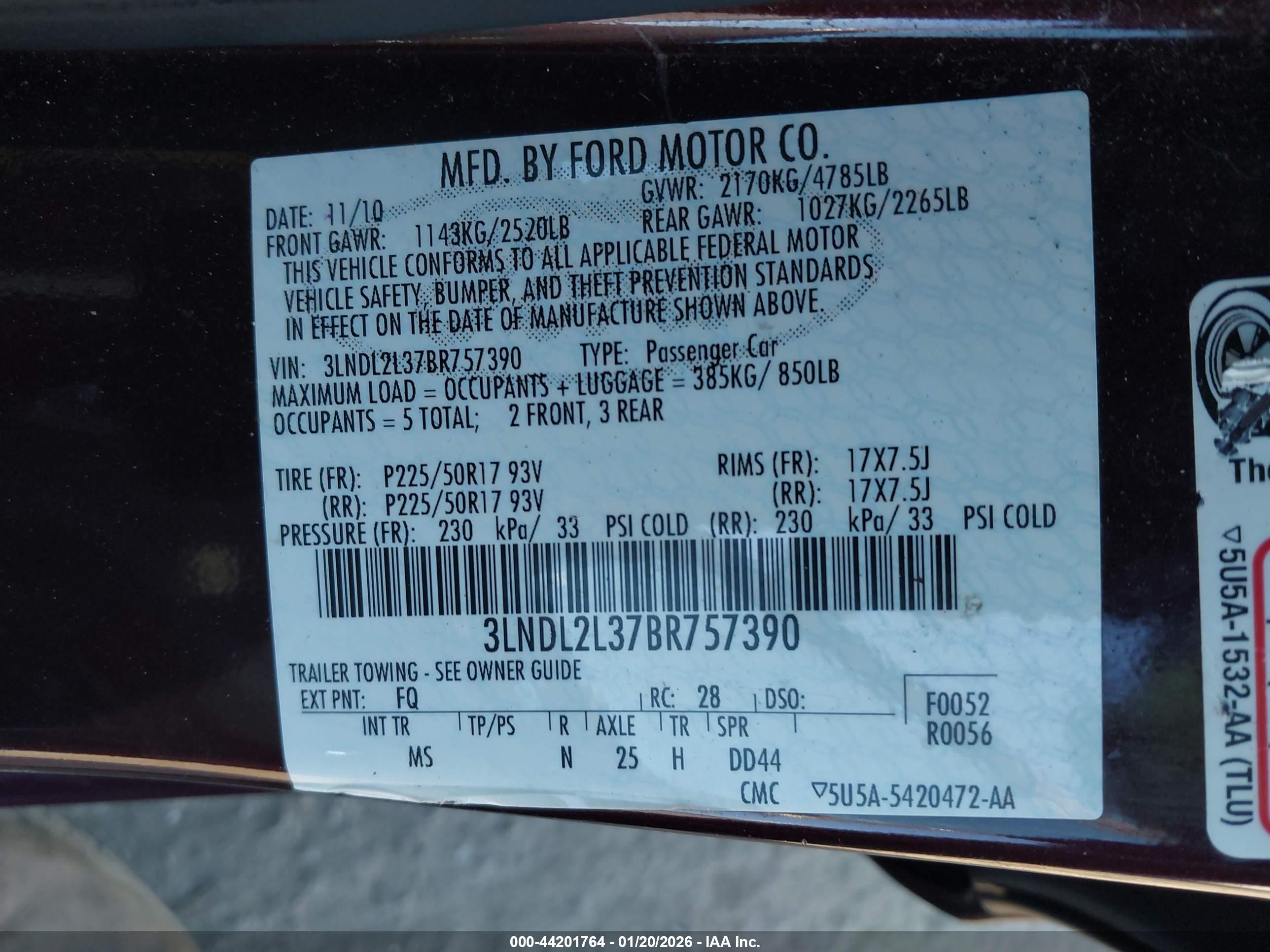 LINCOLN MKZ image 9