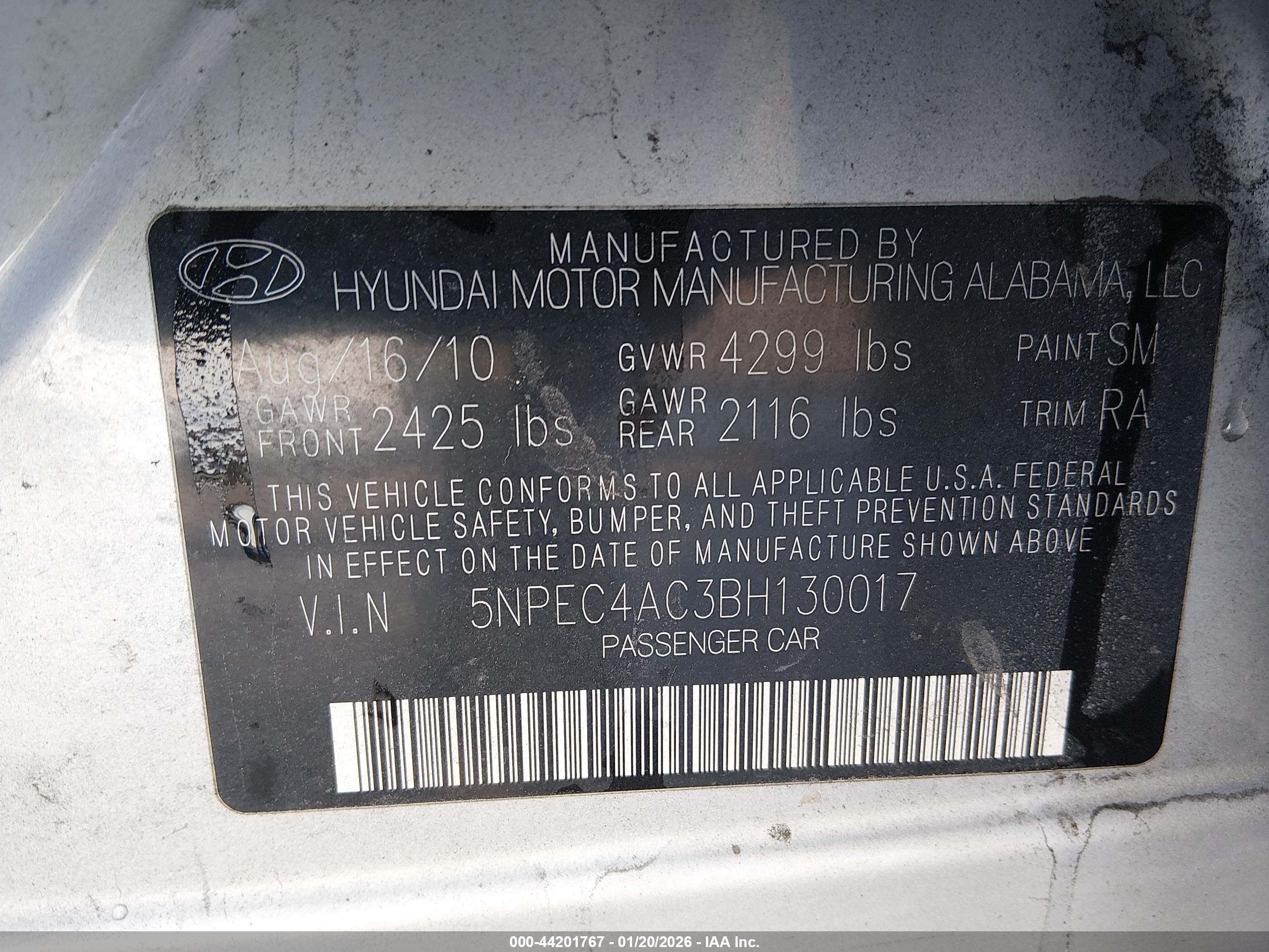 HYUNDAI SONATA image 9