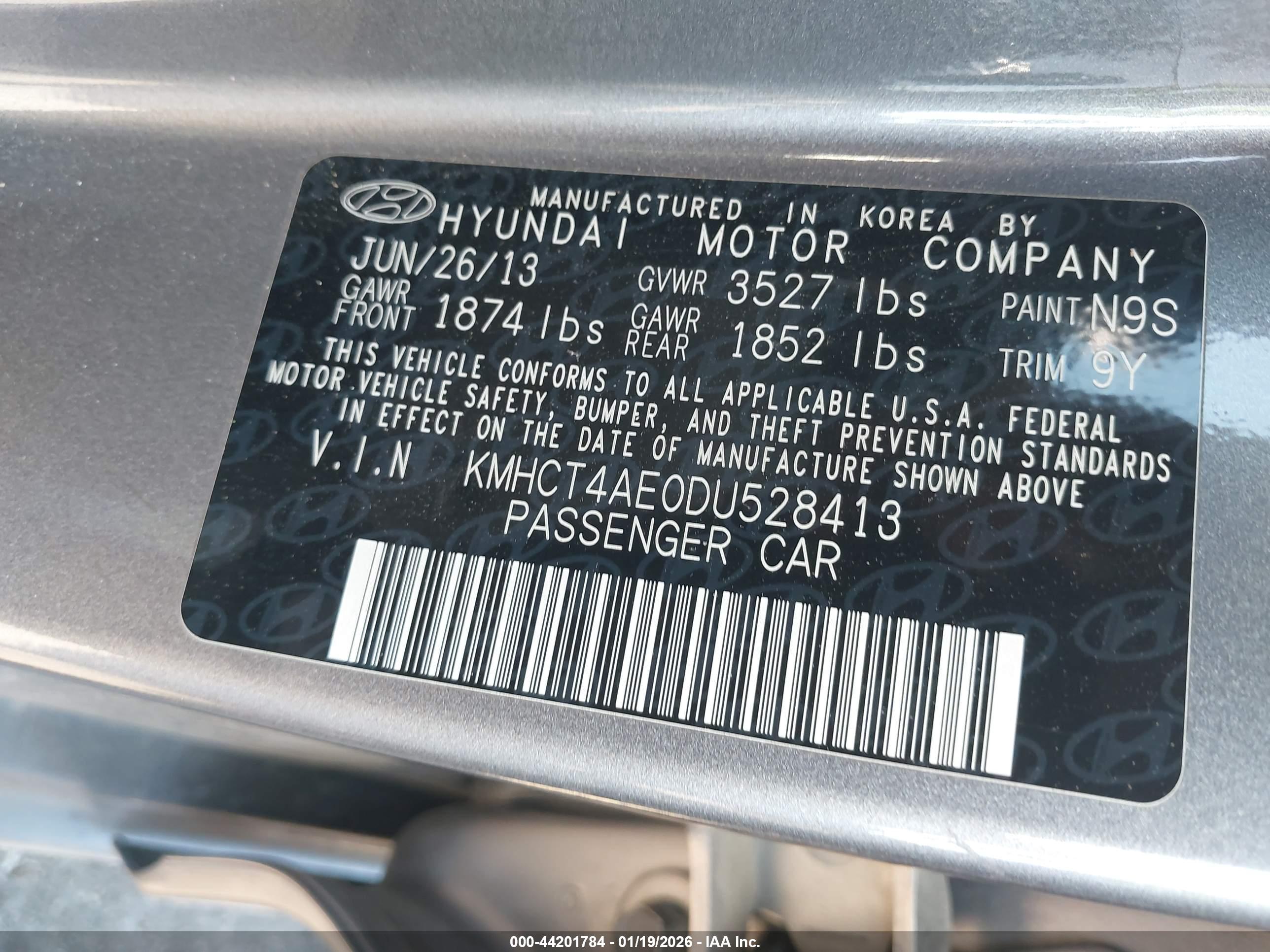 HYUNDAI ACCENT image 9