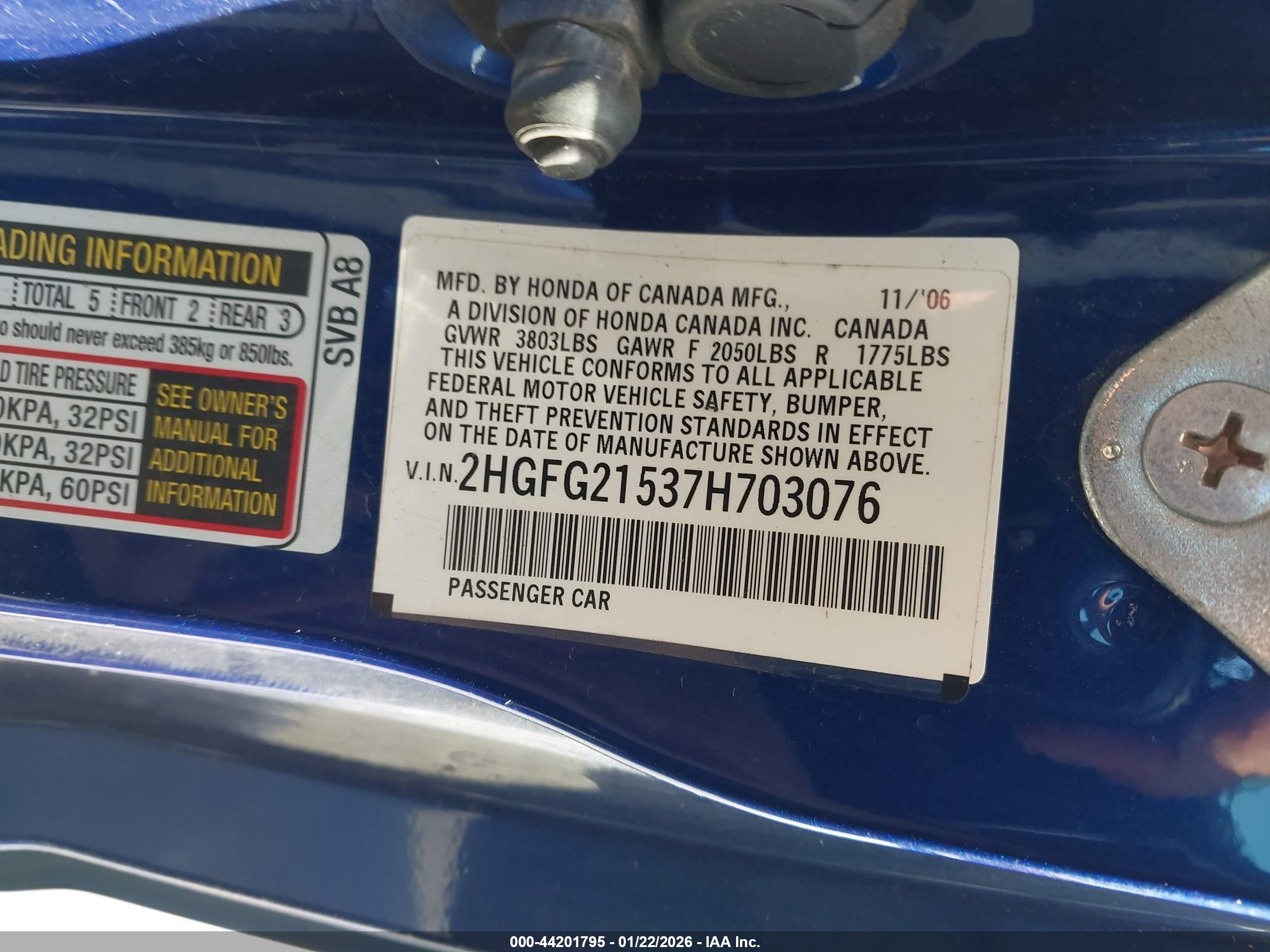 HONDA CIVIC image 9