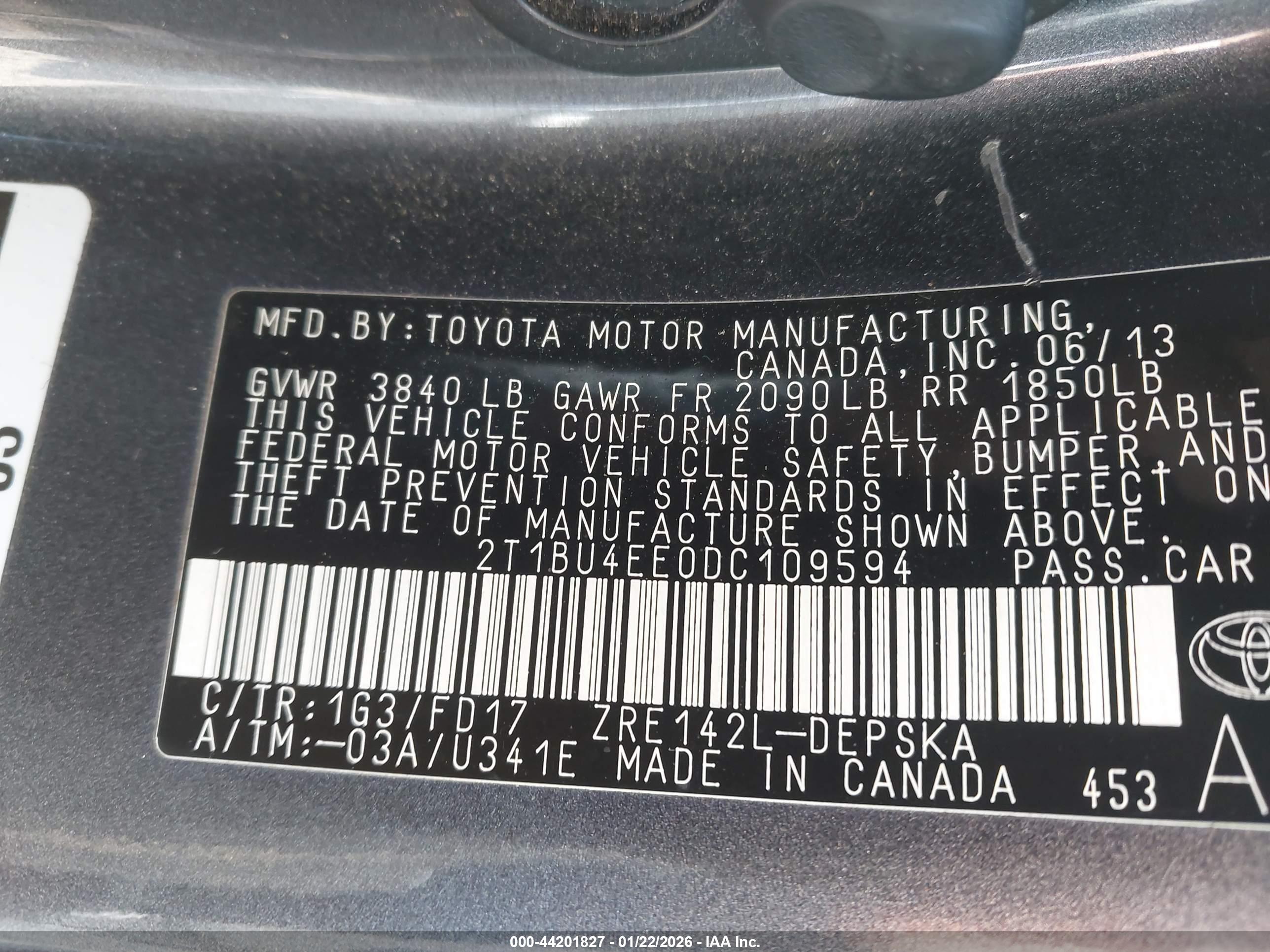 TOYOTA COROLLA image 9