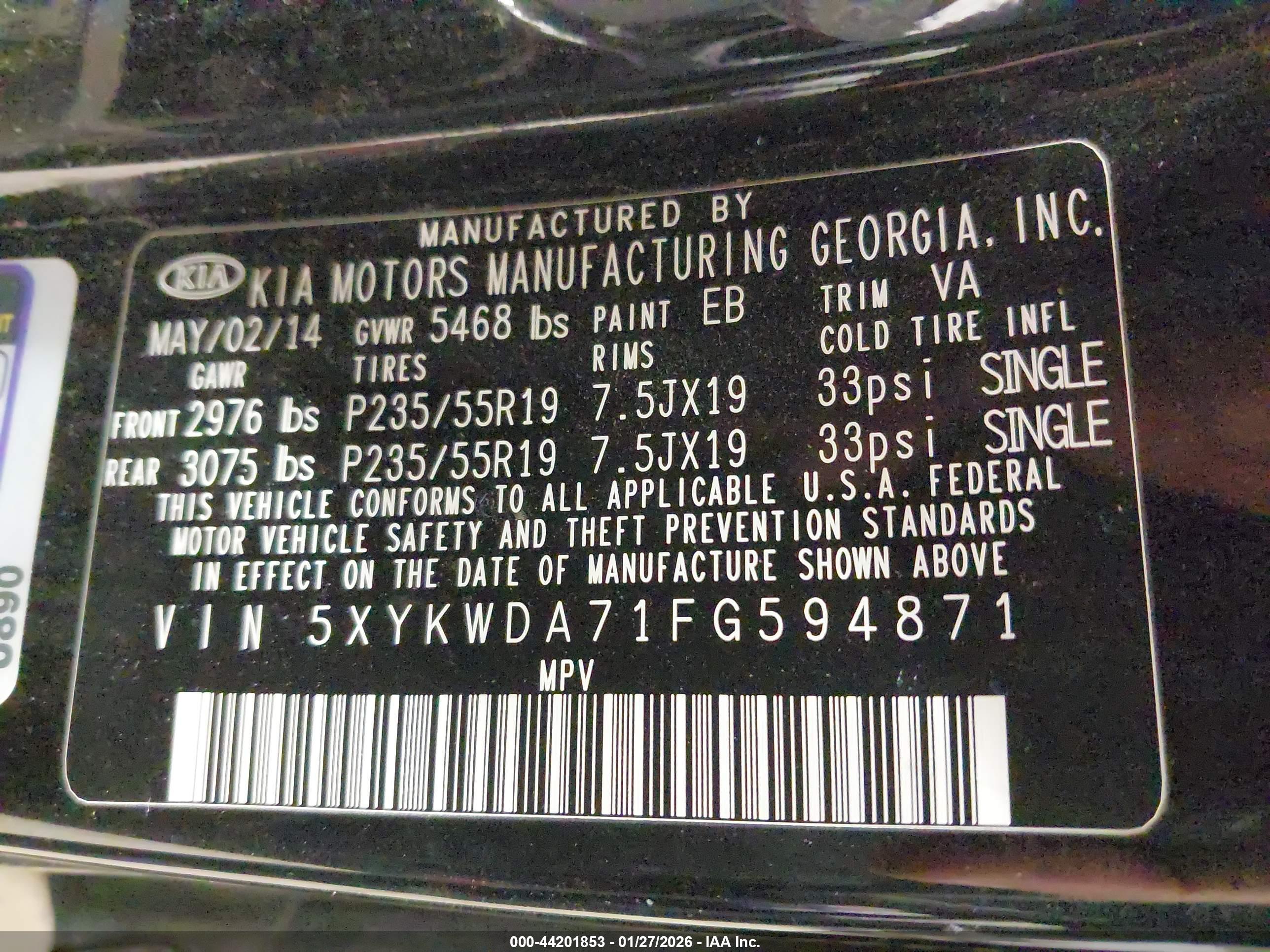 KIA SORENTO image 9