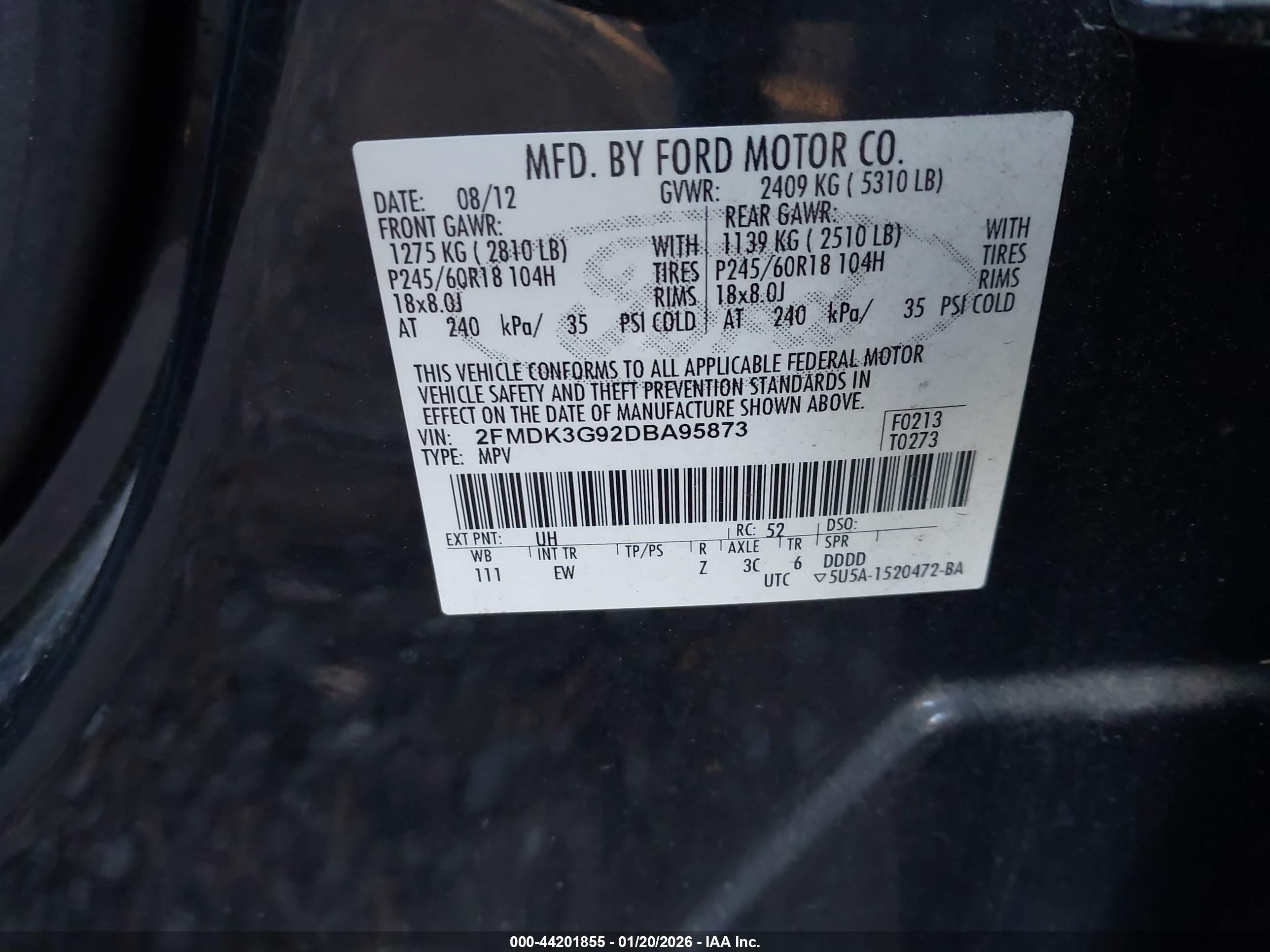 FORD EDGE image 9
