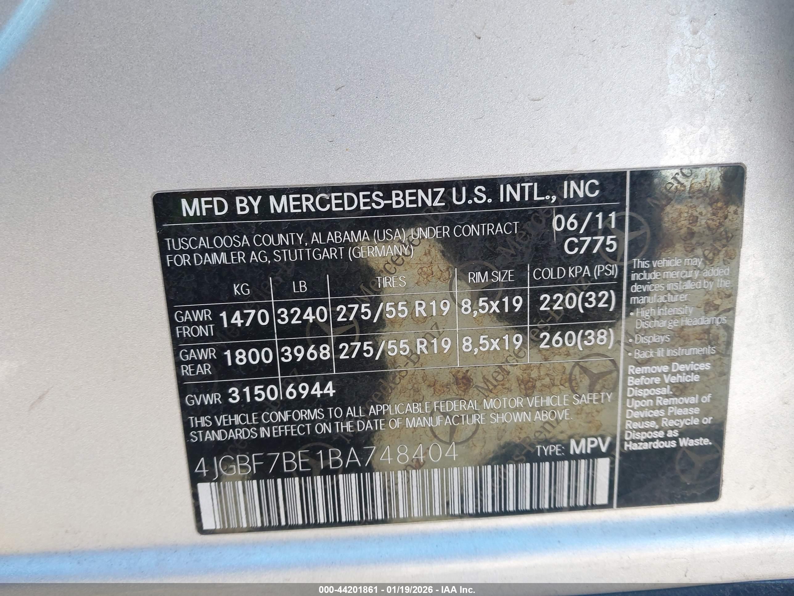 MERCEDES-BENZ GL image 9
