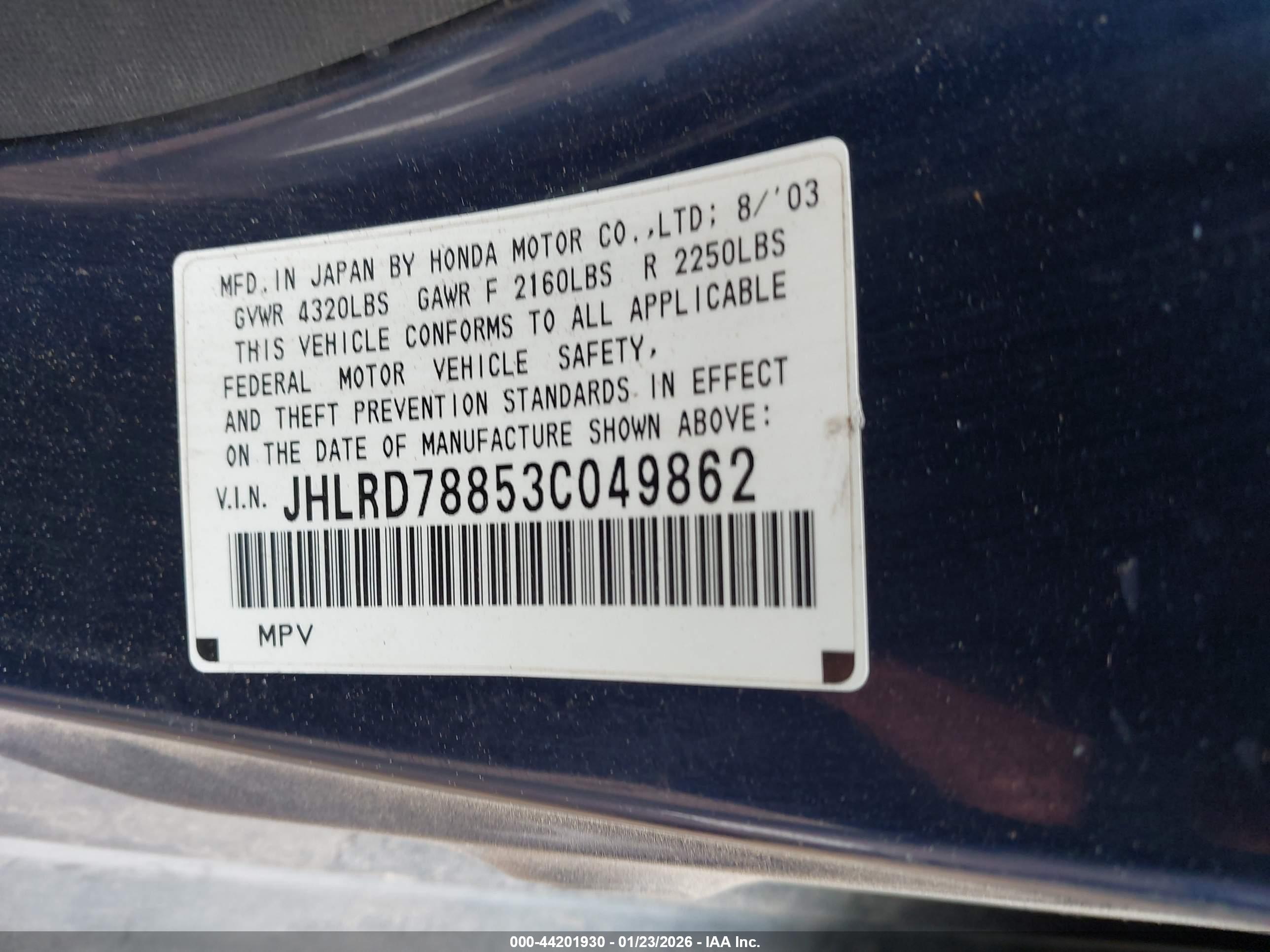 HONDA CR-V image 9