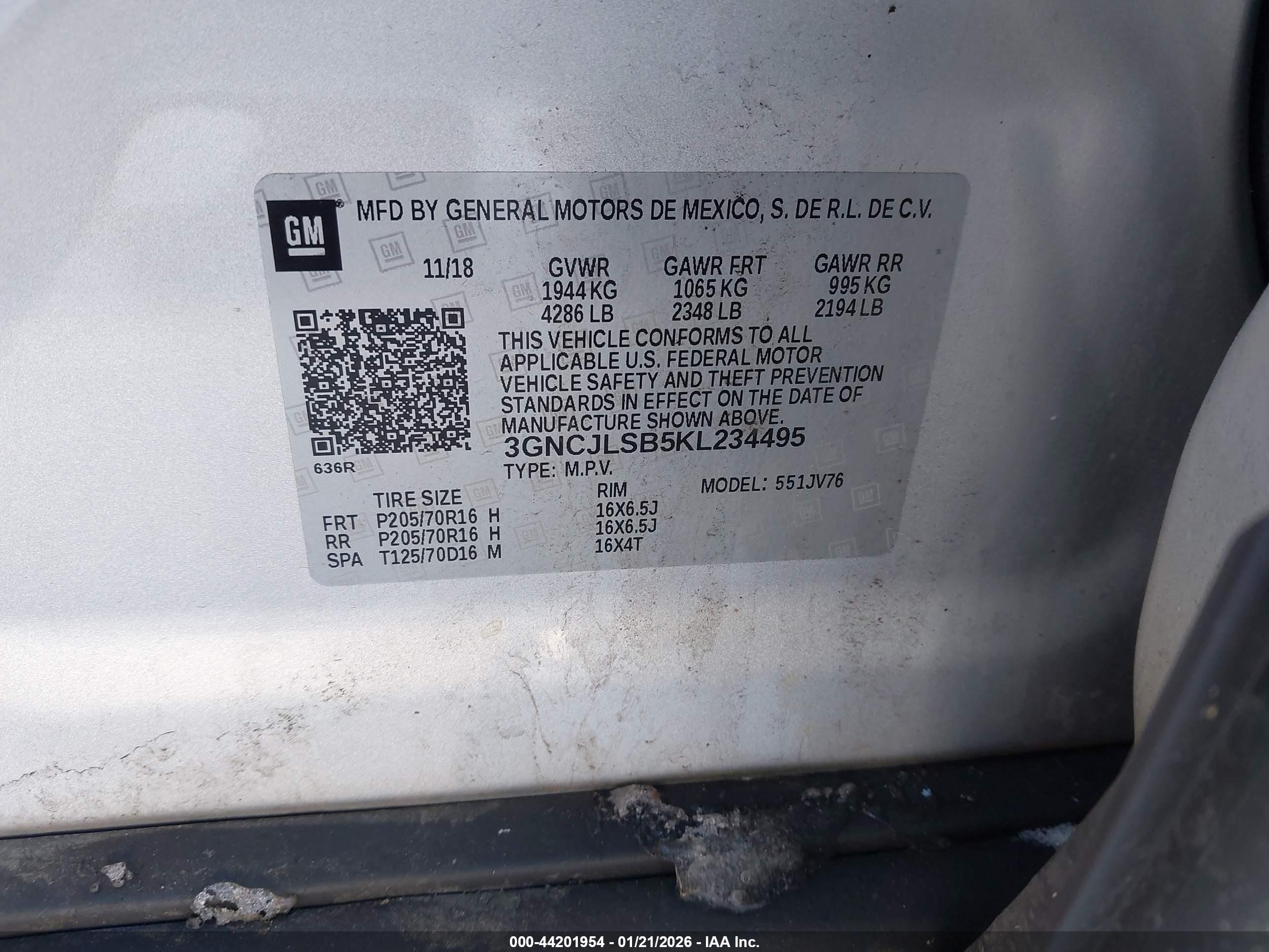 CHEVROLET TRAX image 9
