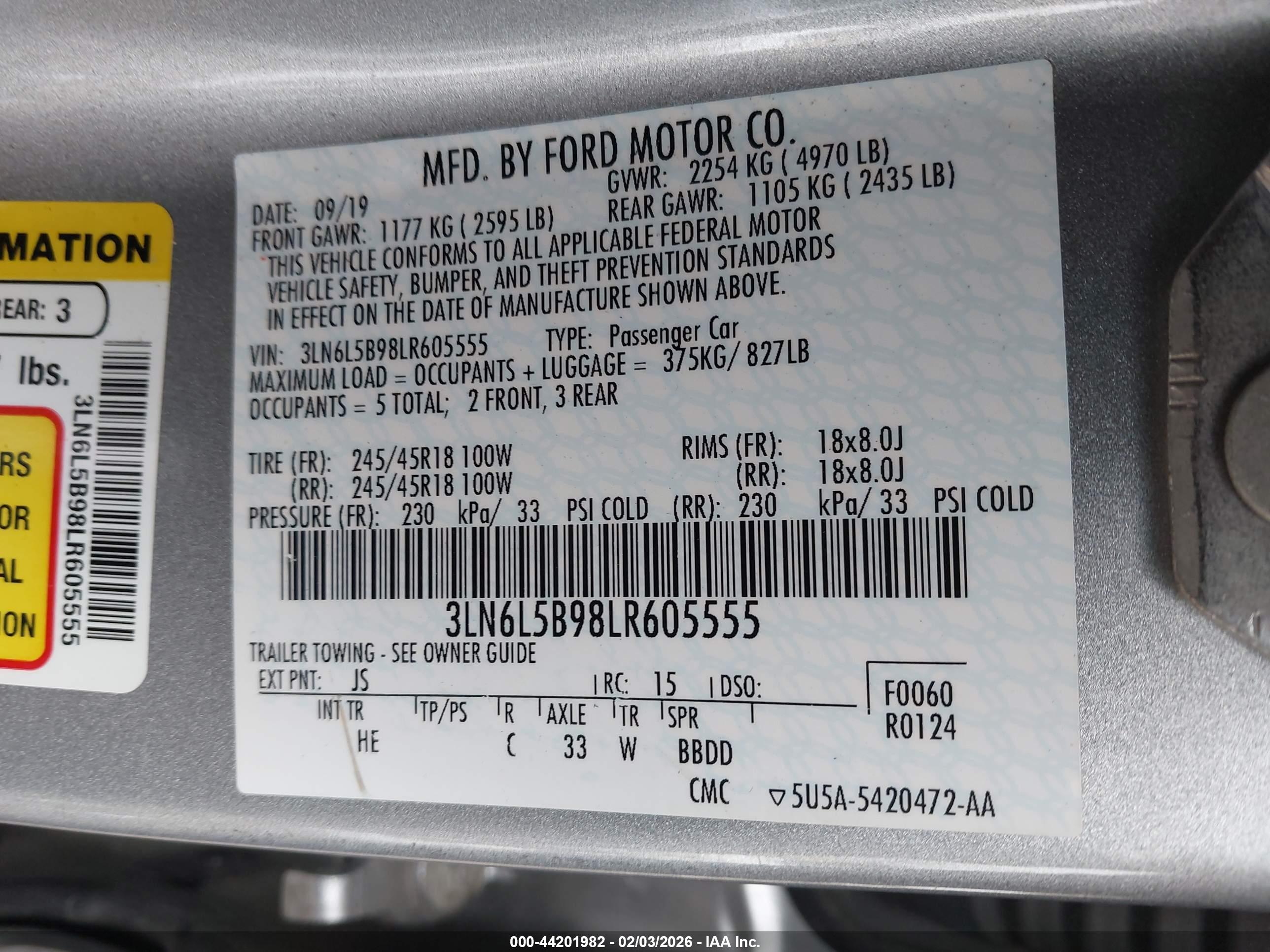 LINCOLN MKZ image 9