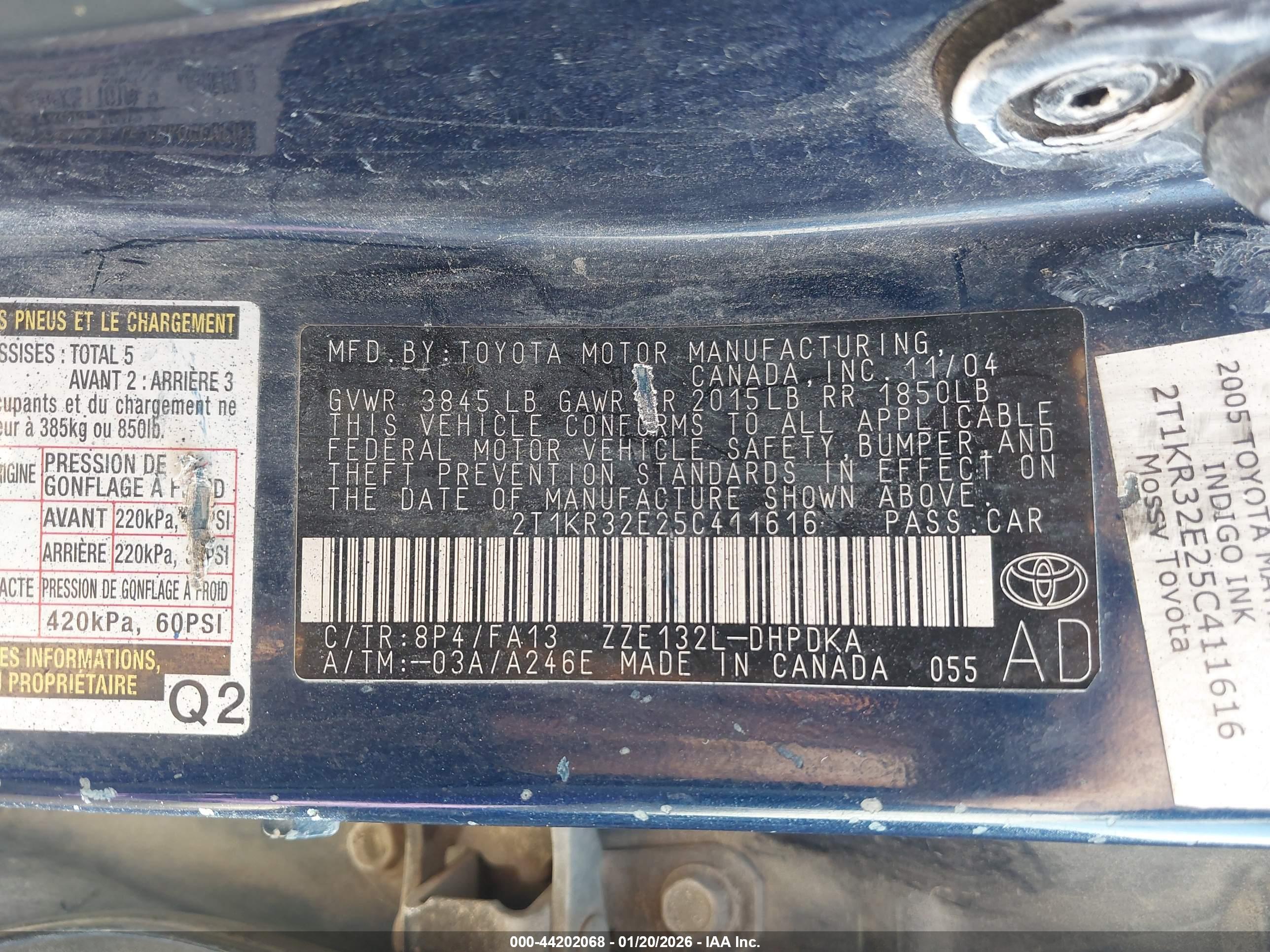 TOYOTA MATRIX image 9