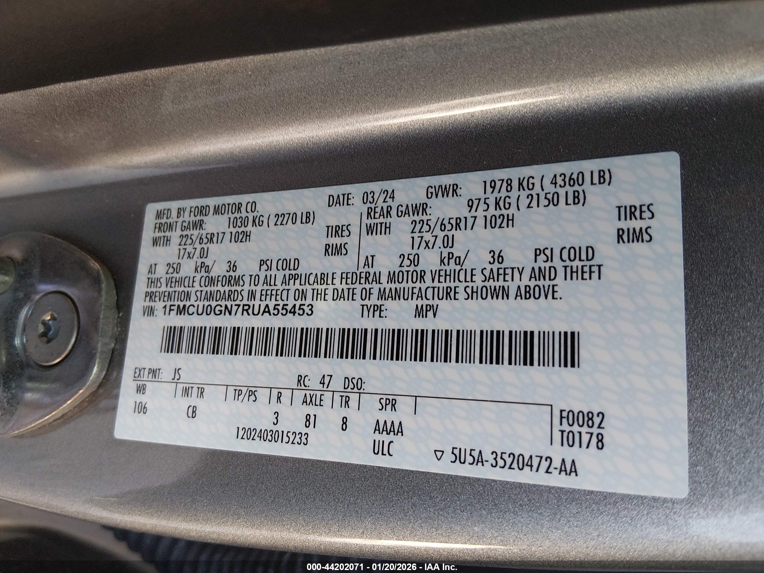 FORD ESCAPE image 9