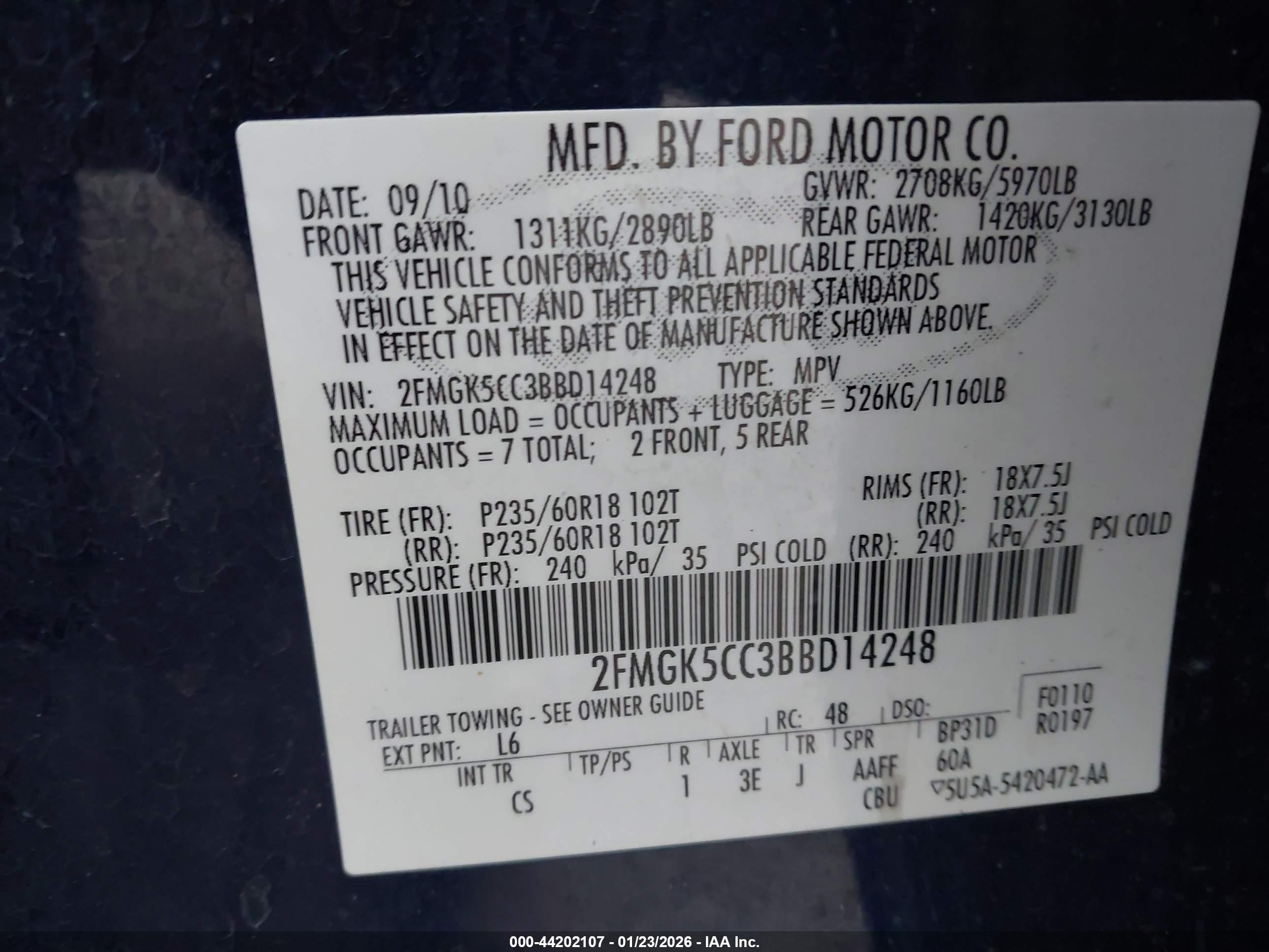 FORD FLEX image 9