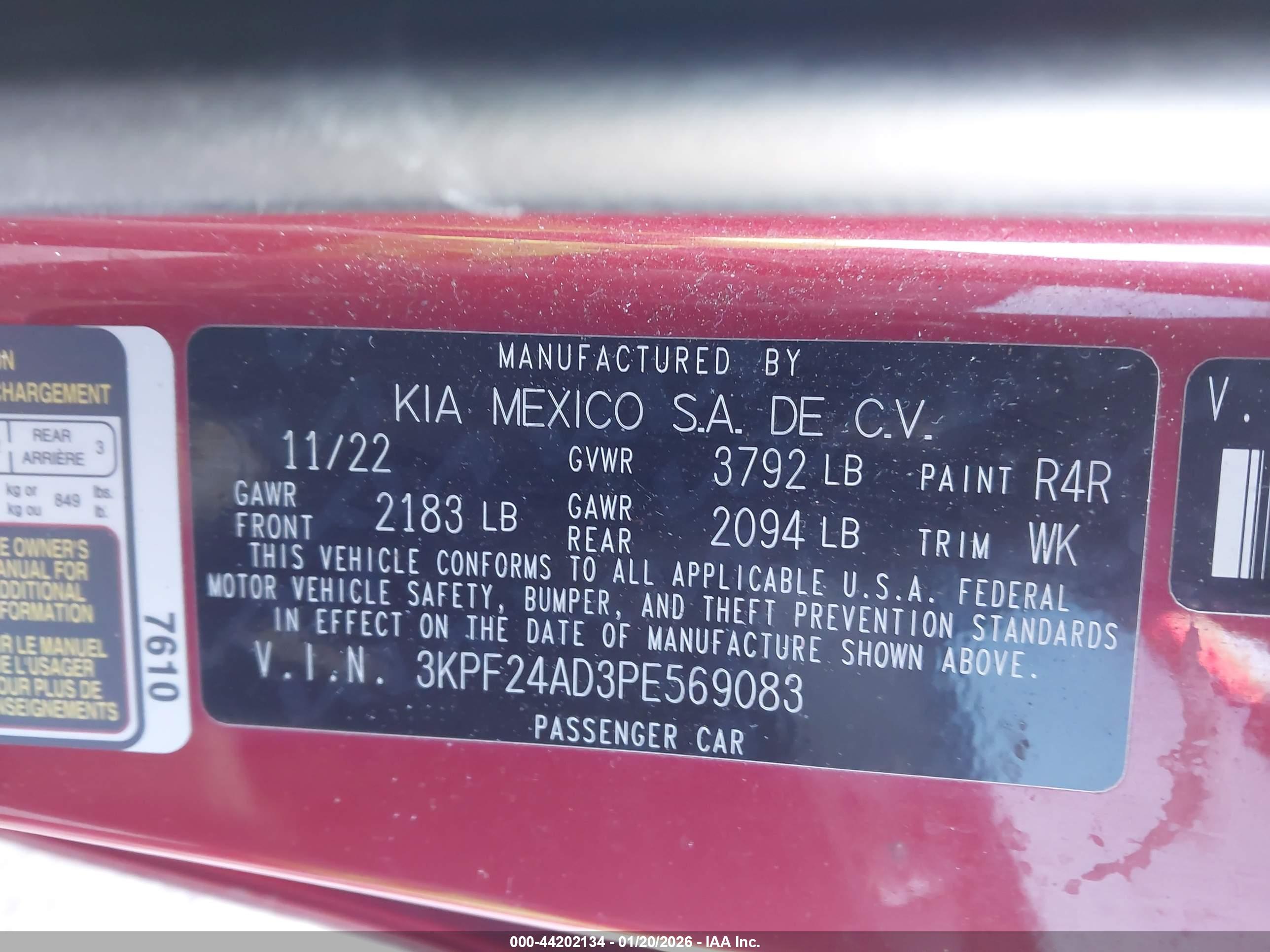 KIA FORTE image 9