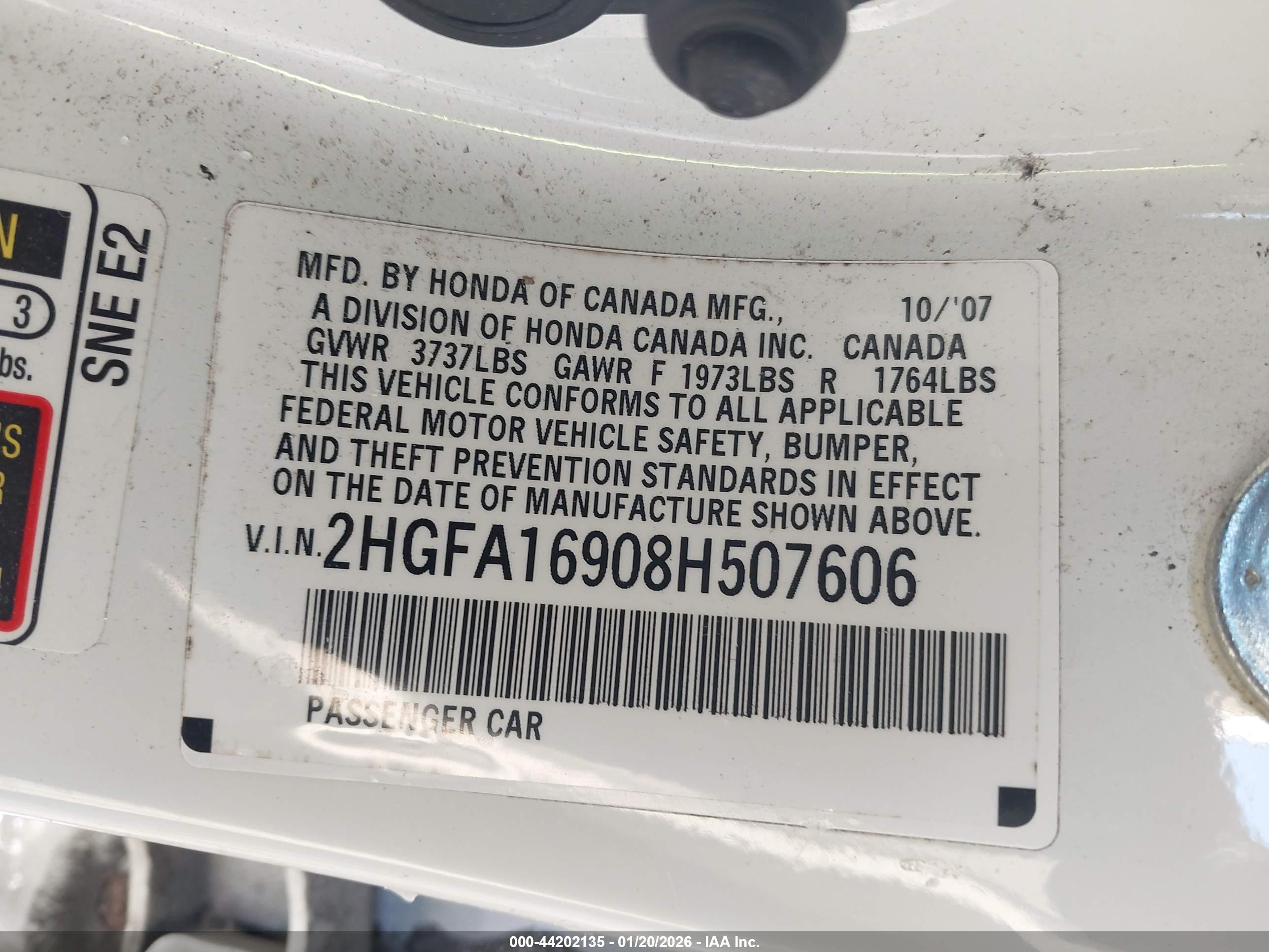 HONDA CIVIC image 9
