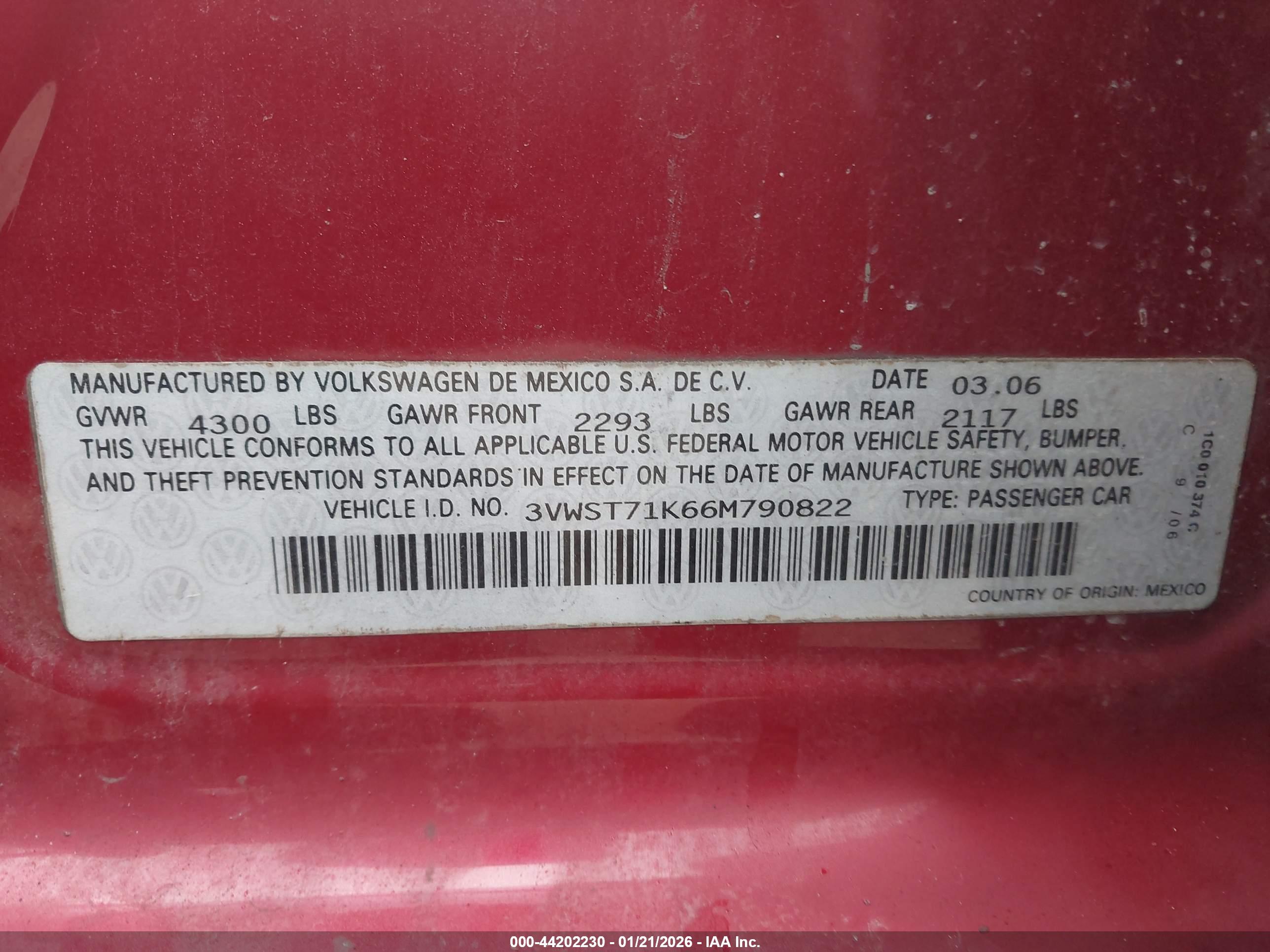 VOLKSWAGEN JETTA image 9