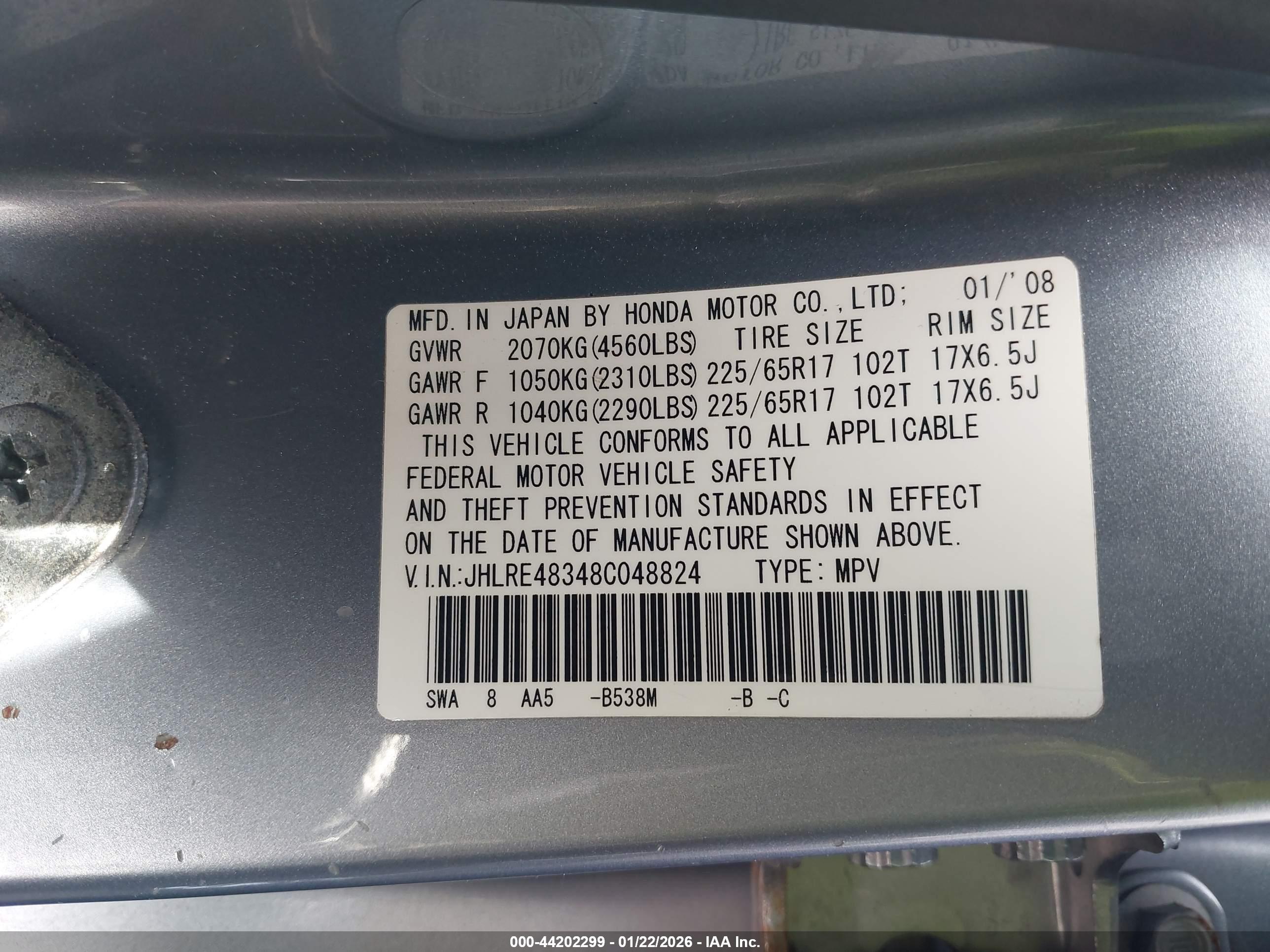HONDA CR-V image 9