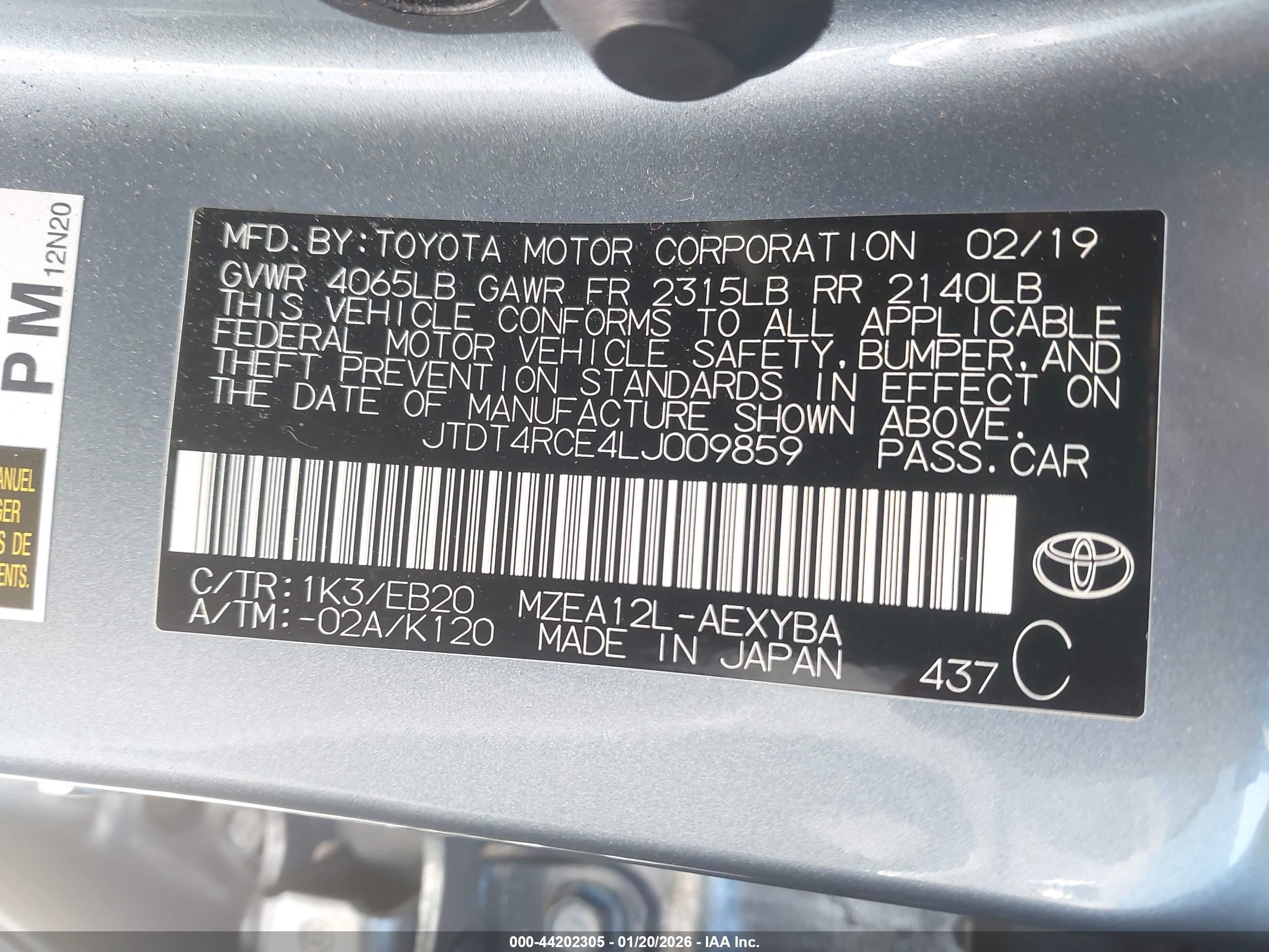 TOYOTA COROLLA image 9