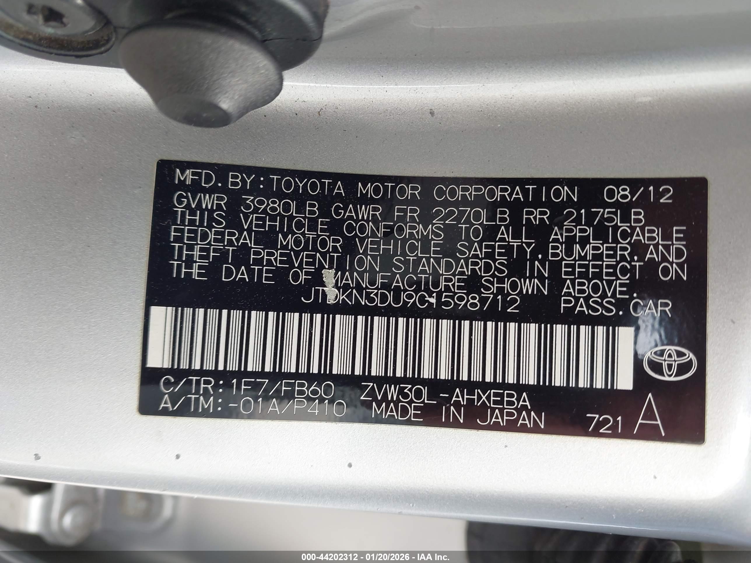 TOYOTA PRIUS image 9