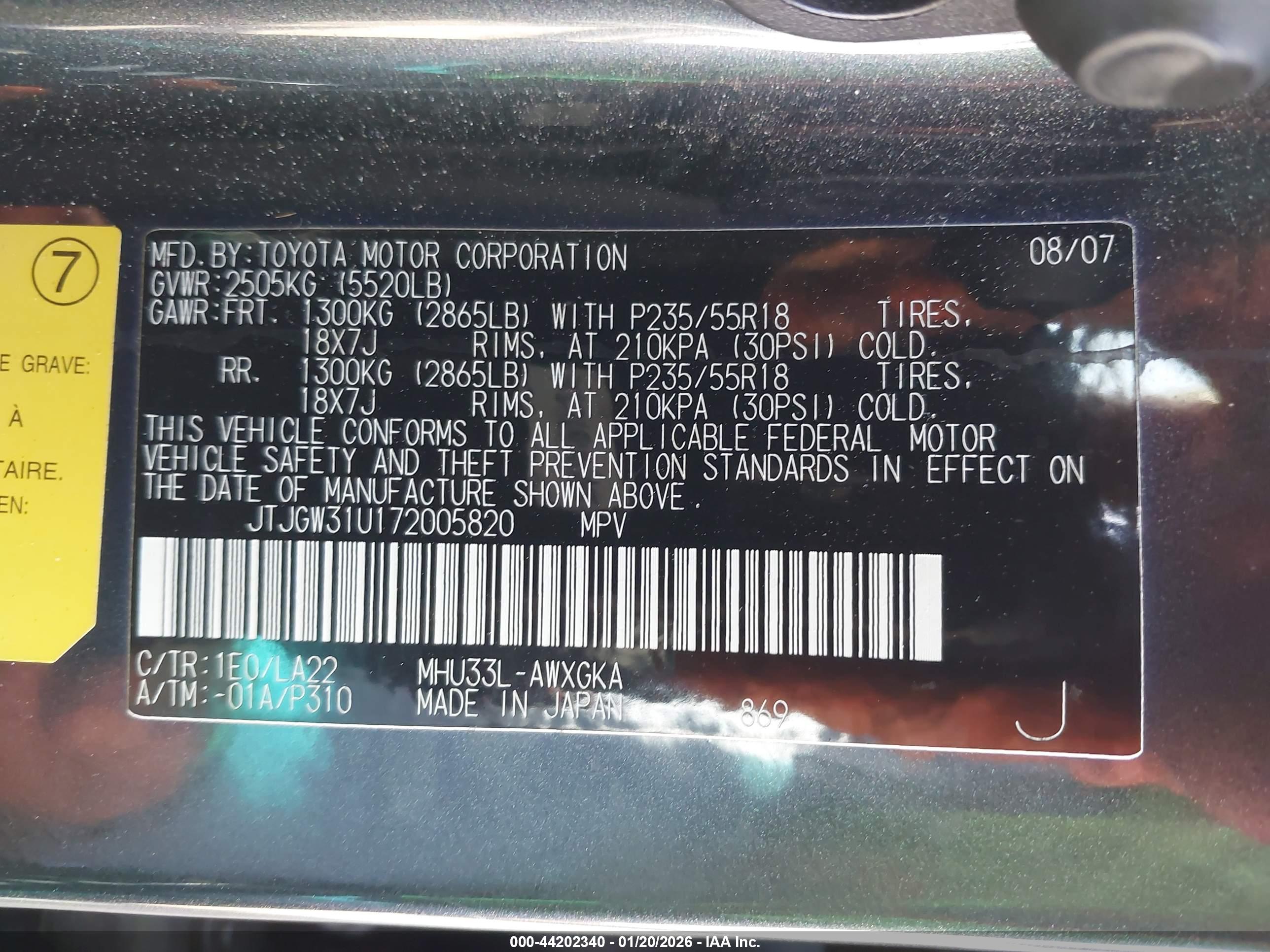 LEXUS RX image 9
