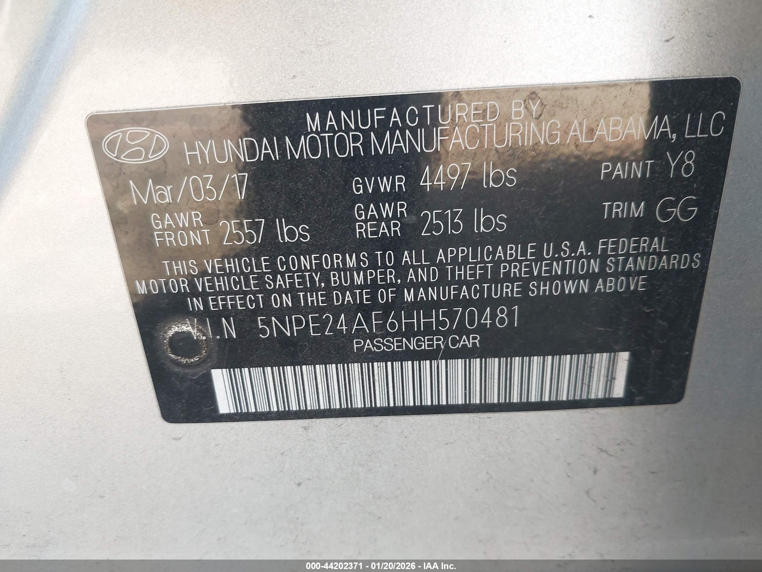 HYUNDAI SONATA image 9