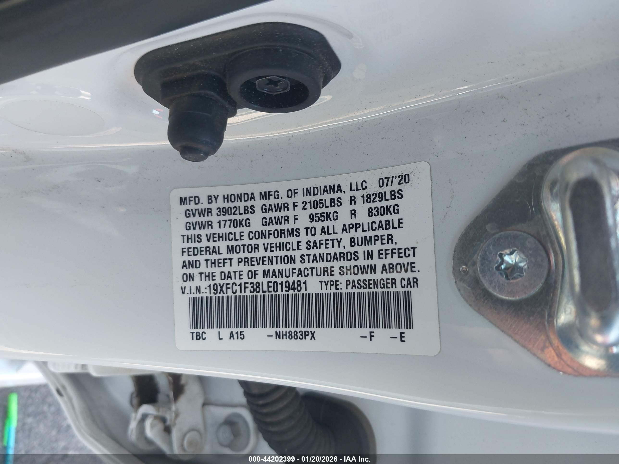 HONDA CIVIC image 9