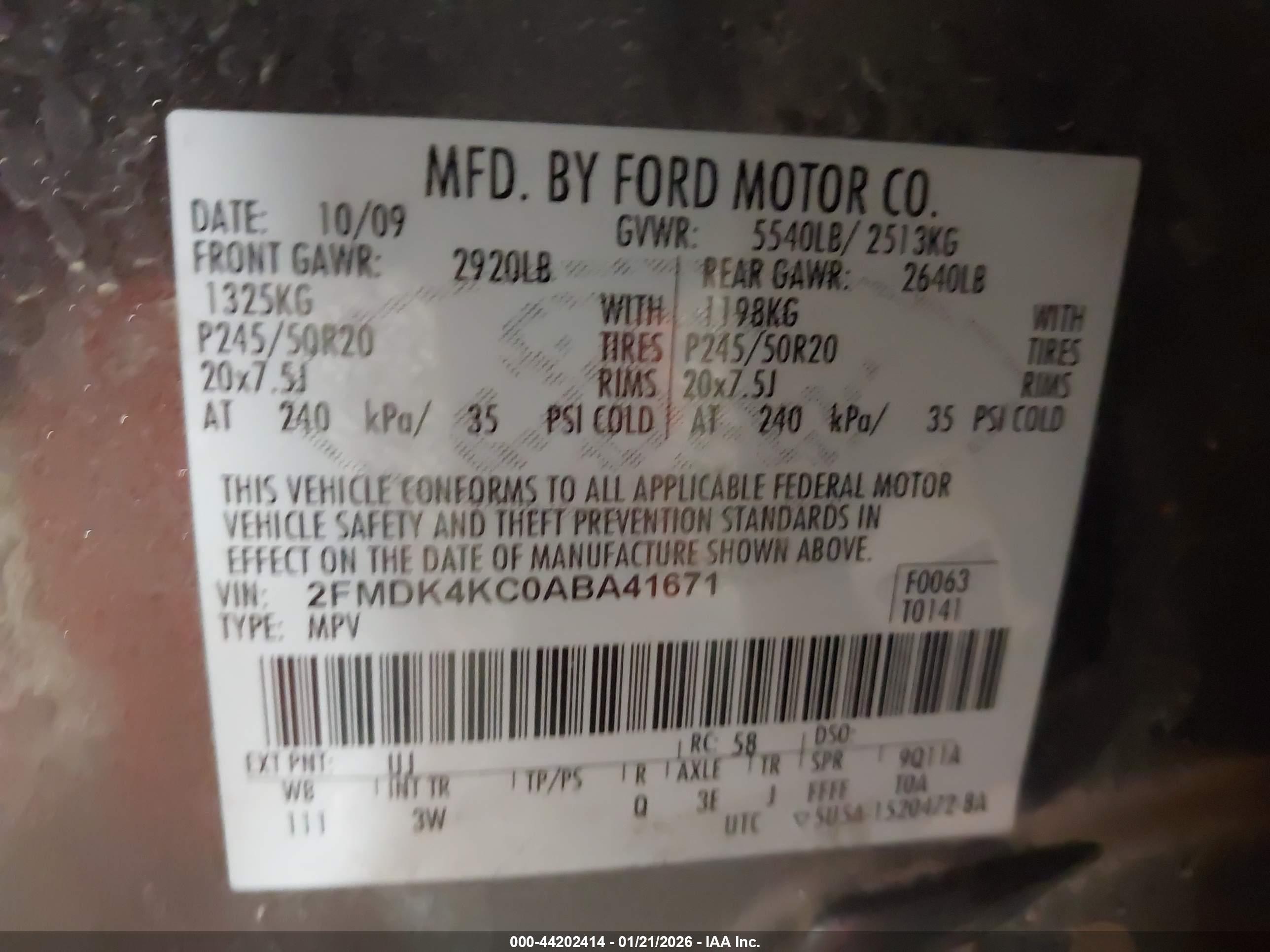 FORD EDGE image 9
