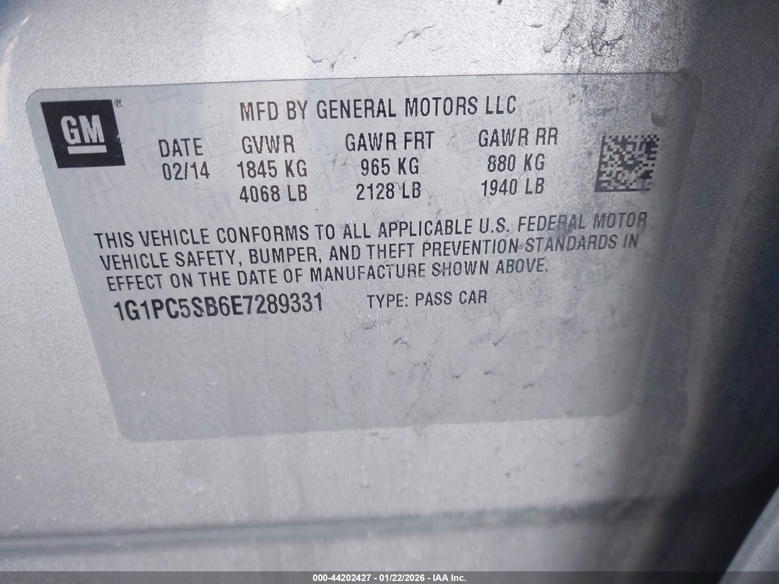 CHEVROLET CRUZE image 9