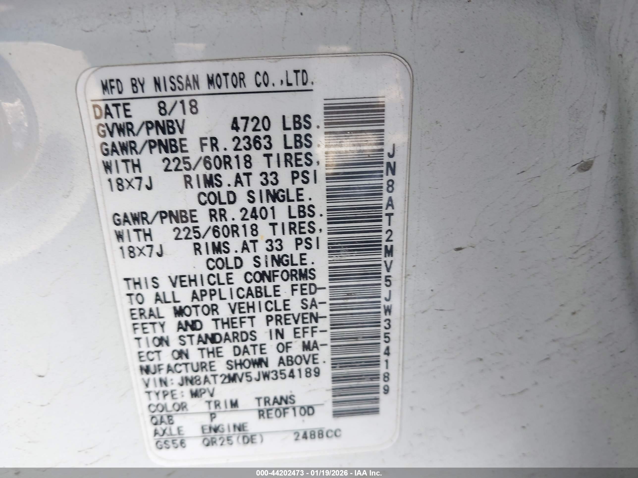 NISSAN ROGUE image 9
