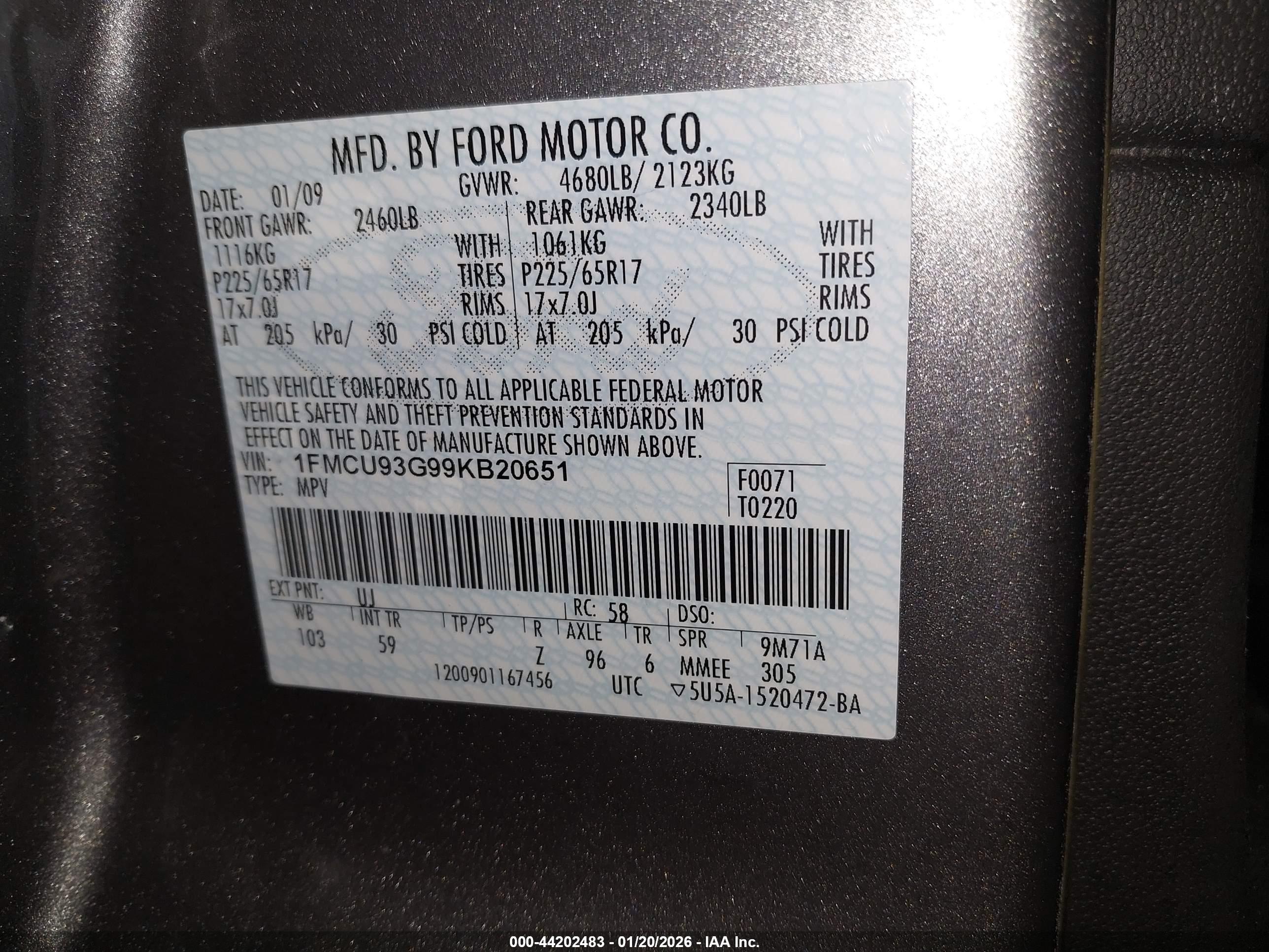 FORD ESCAPE image 9