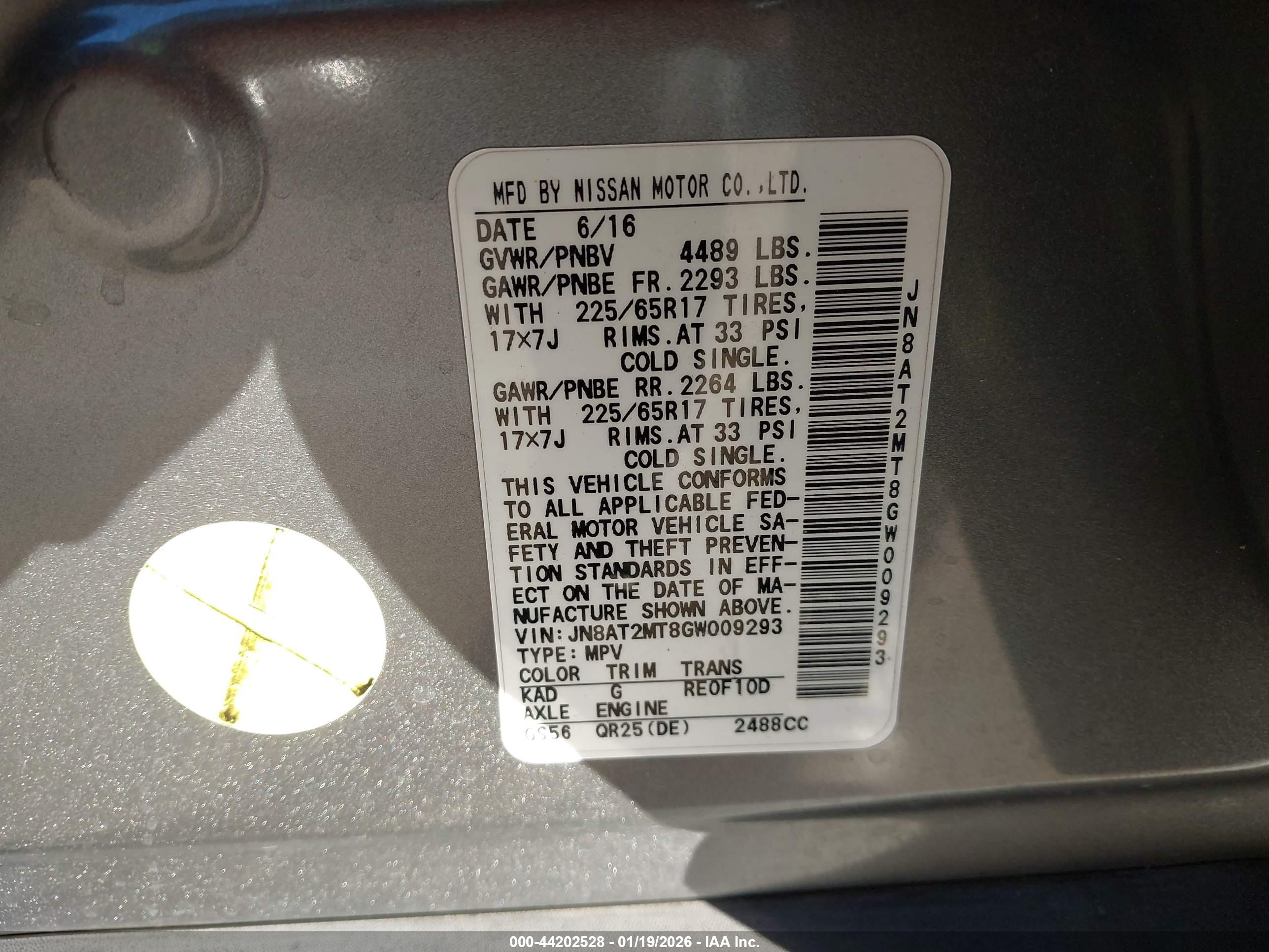 NISSAN ROGUE image 9