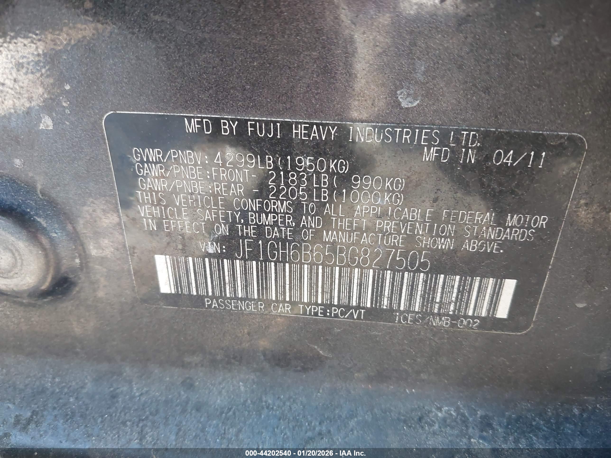 SUBARU IMPREZA image 9