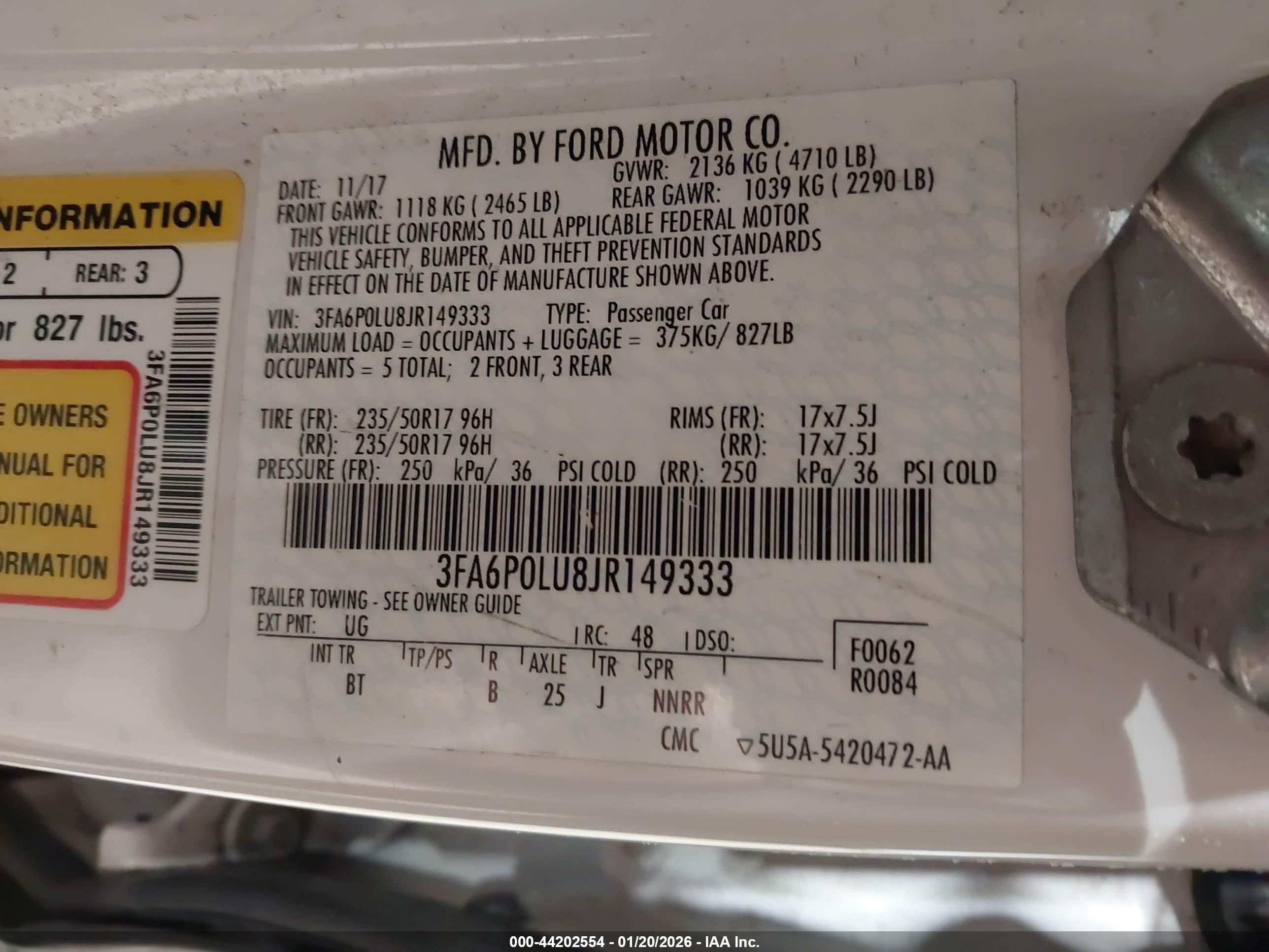 FORD FUSION image 9
