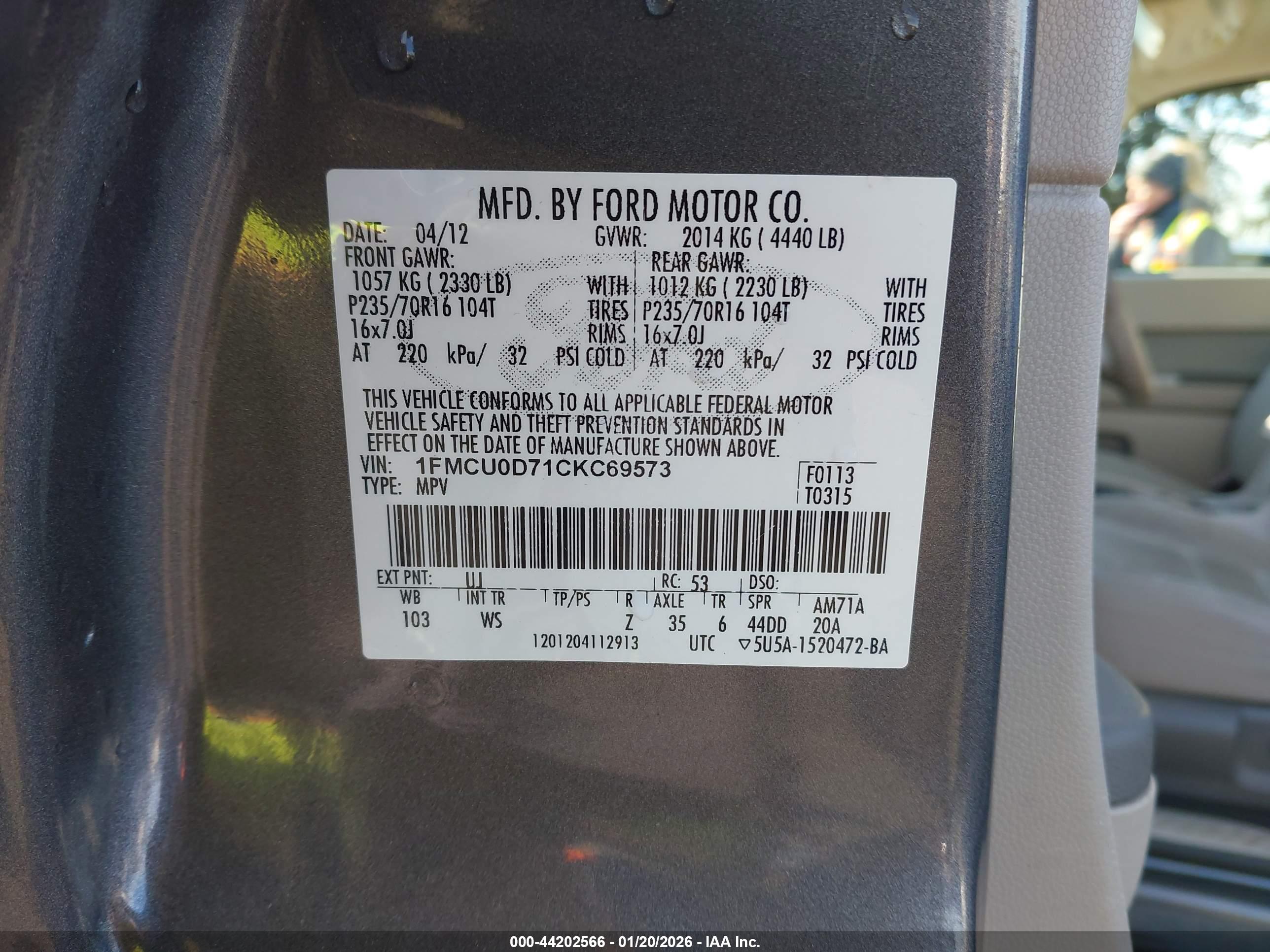 FORD ESCAPE image 9