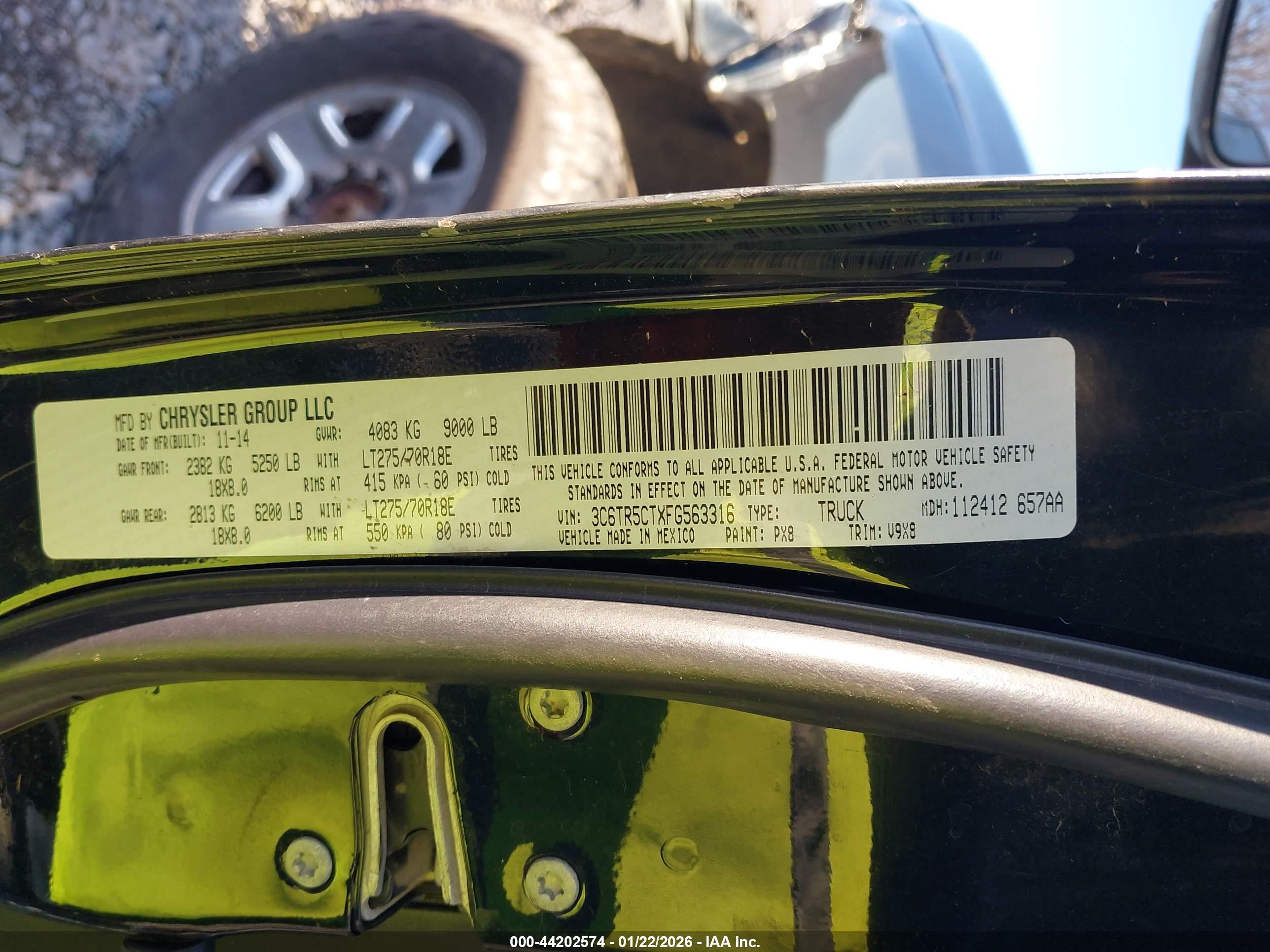 RAM 2500 image 9