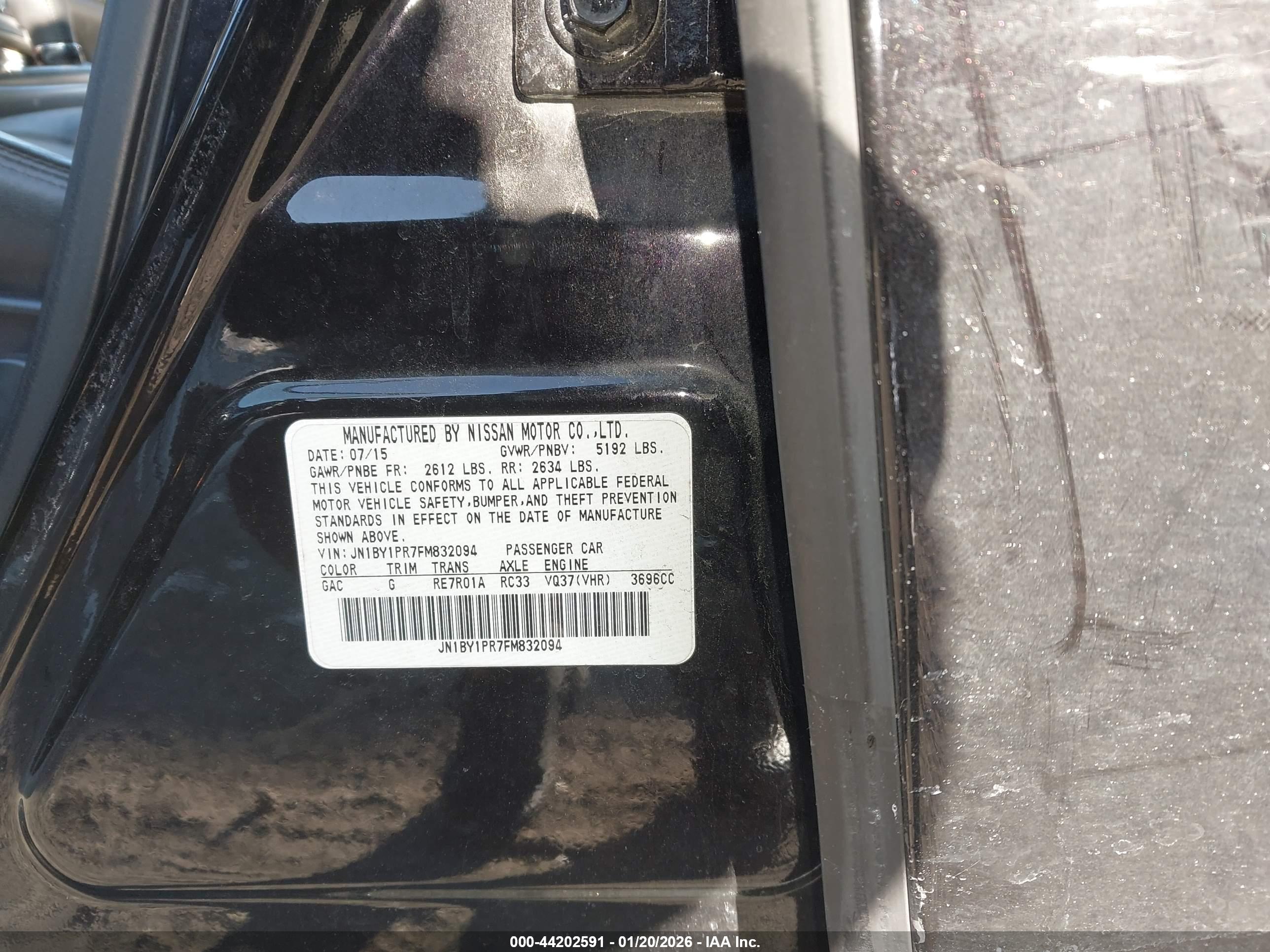 INFINITI Q70L image 9