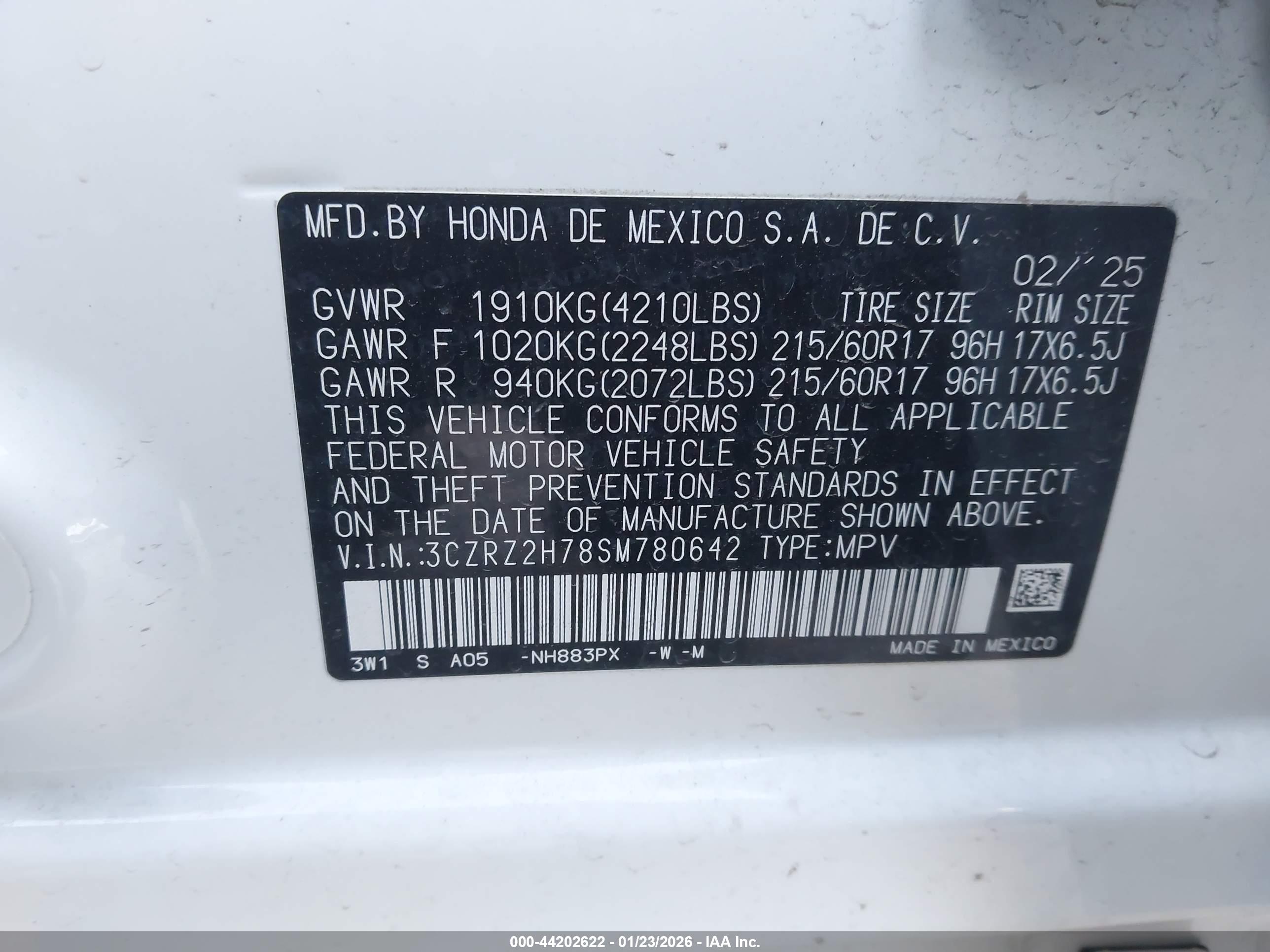 HONDA HR-V image 9