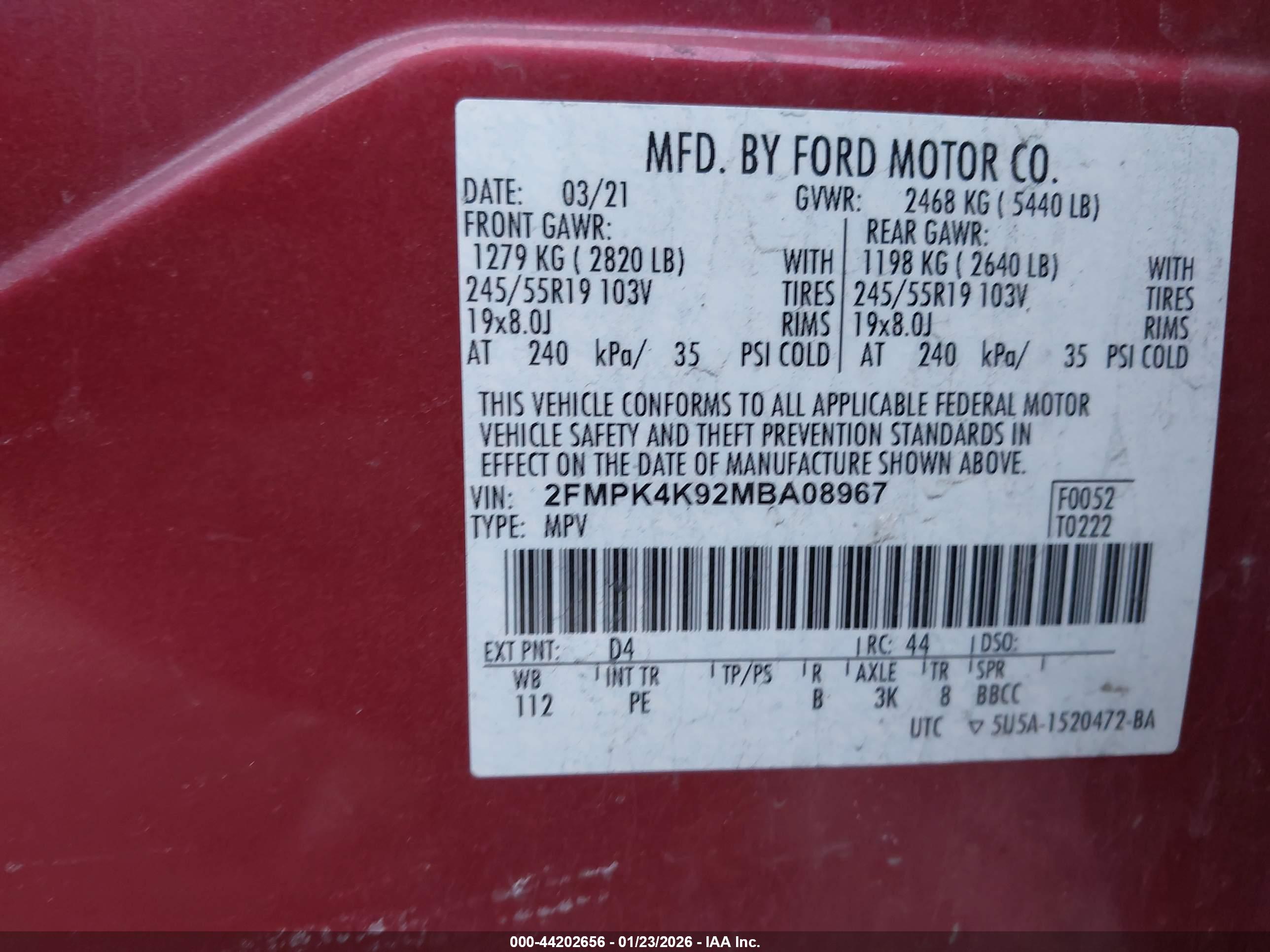 FORD EDGE image 9