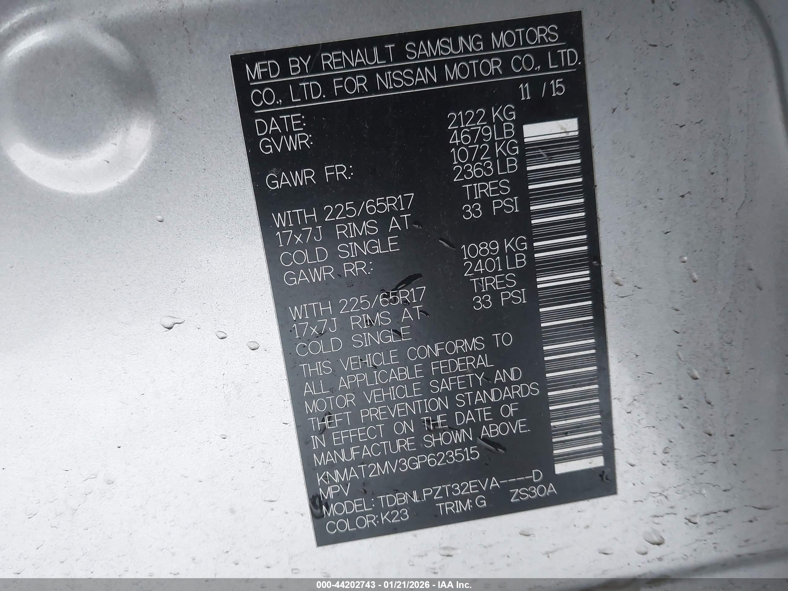 NISSAN ROGUE image 9