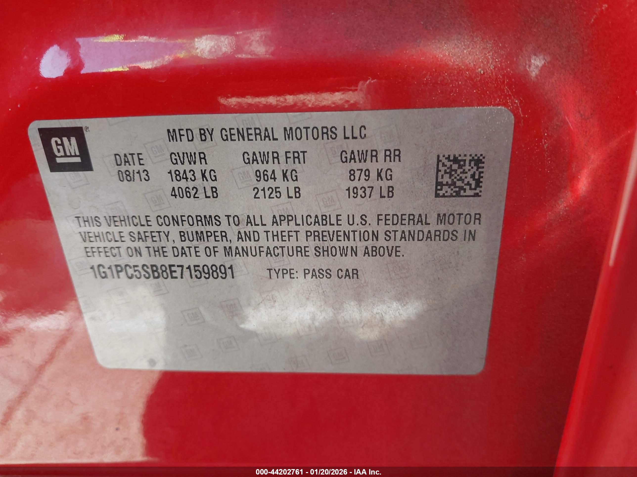 CHEVROLET CRUZE image 9