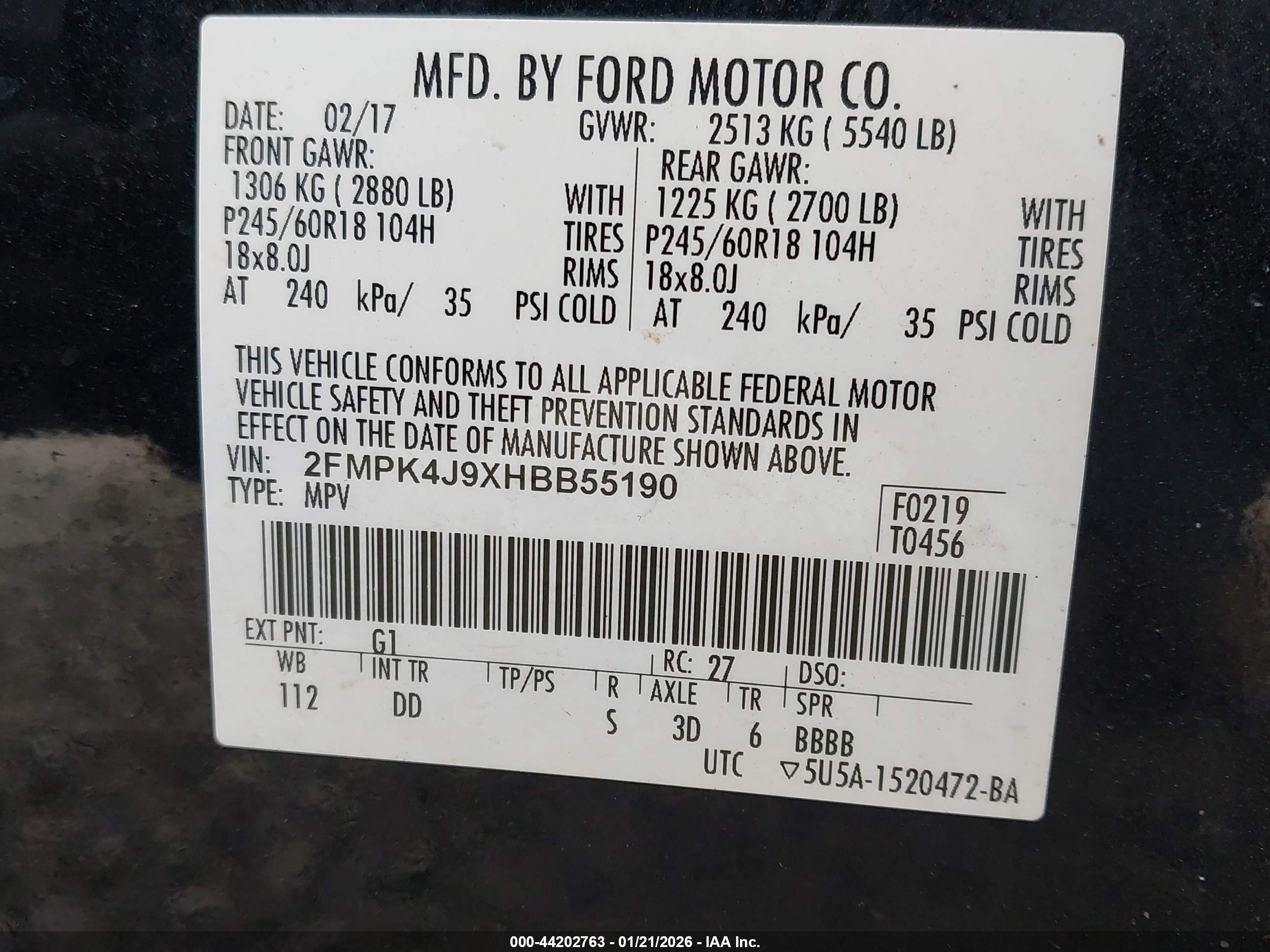 FORD EDGE image 9