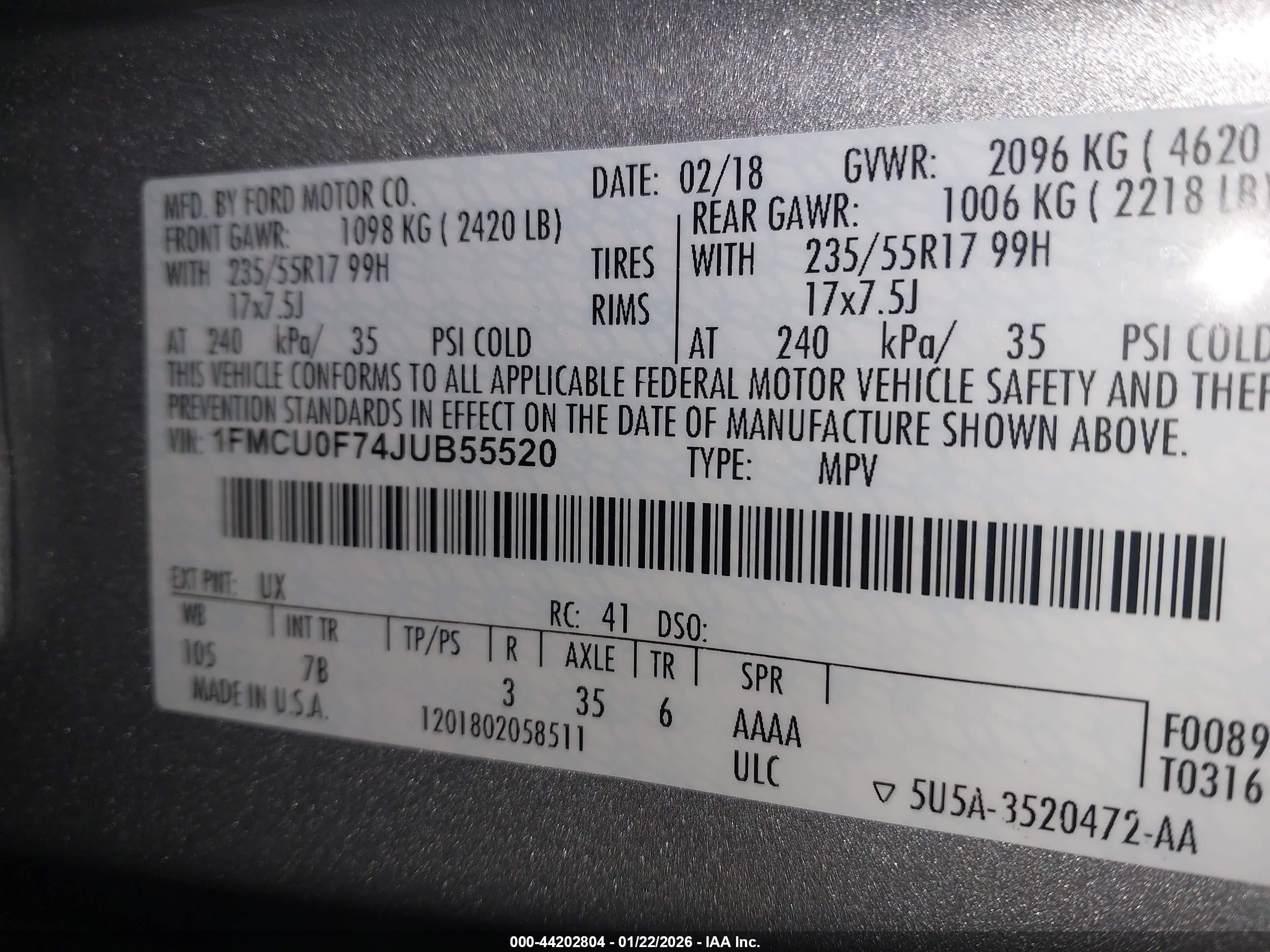 FORD ESCAPE image 9