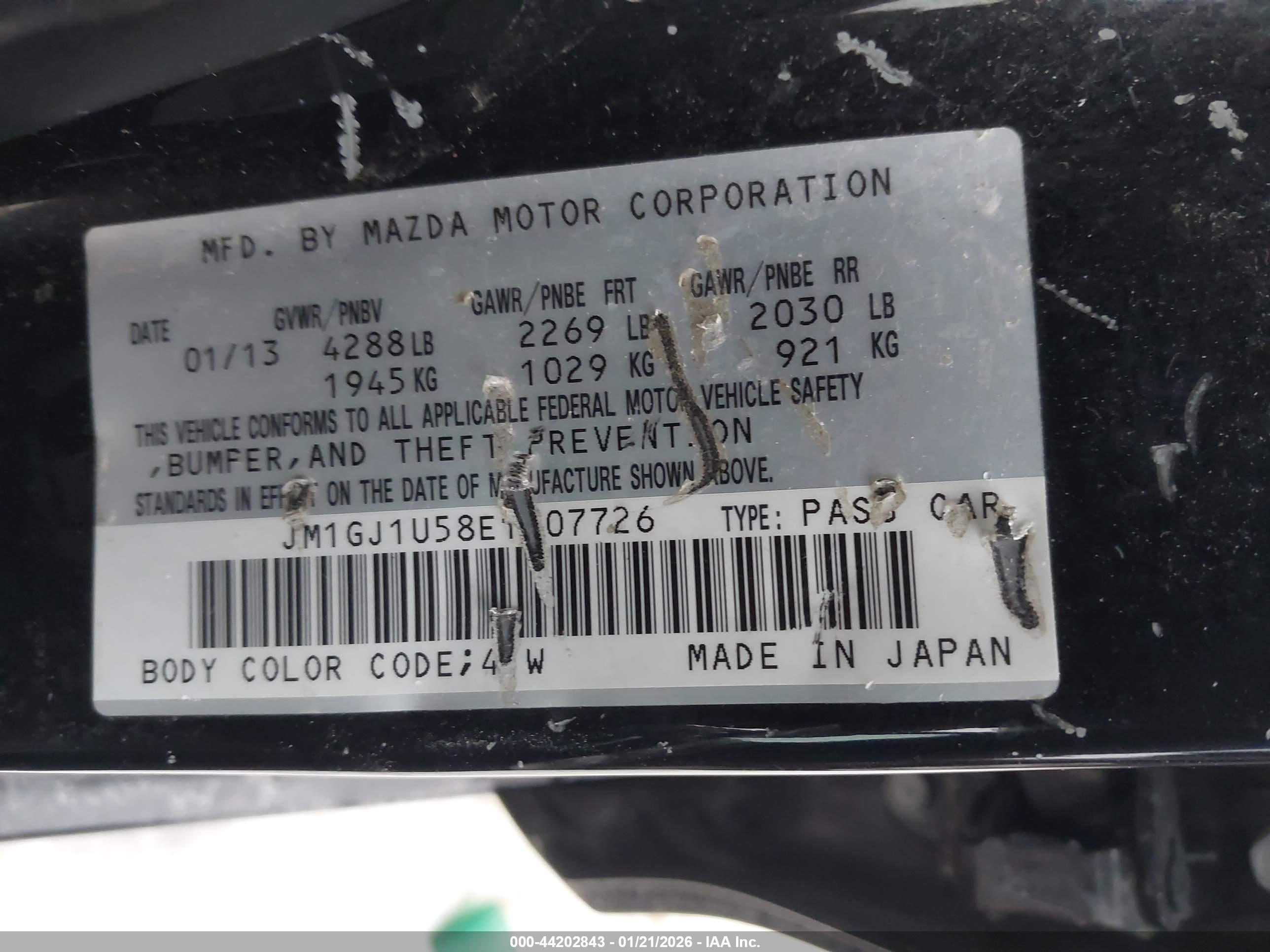 MAZDA MAZDA6 image 9