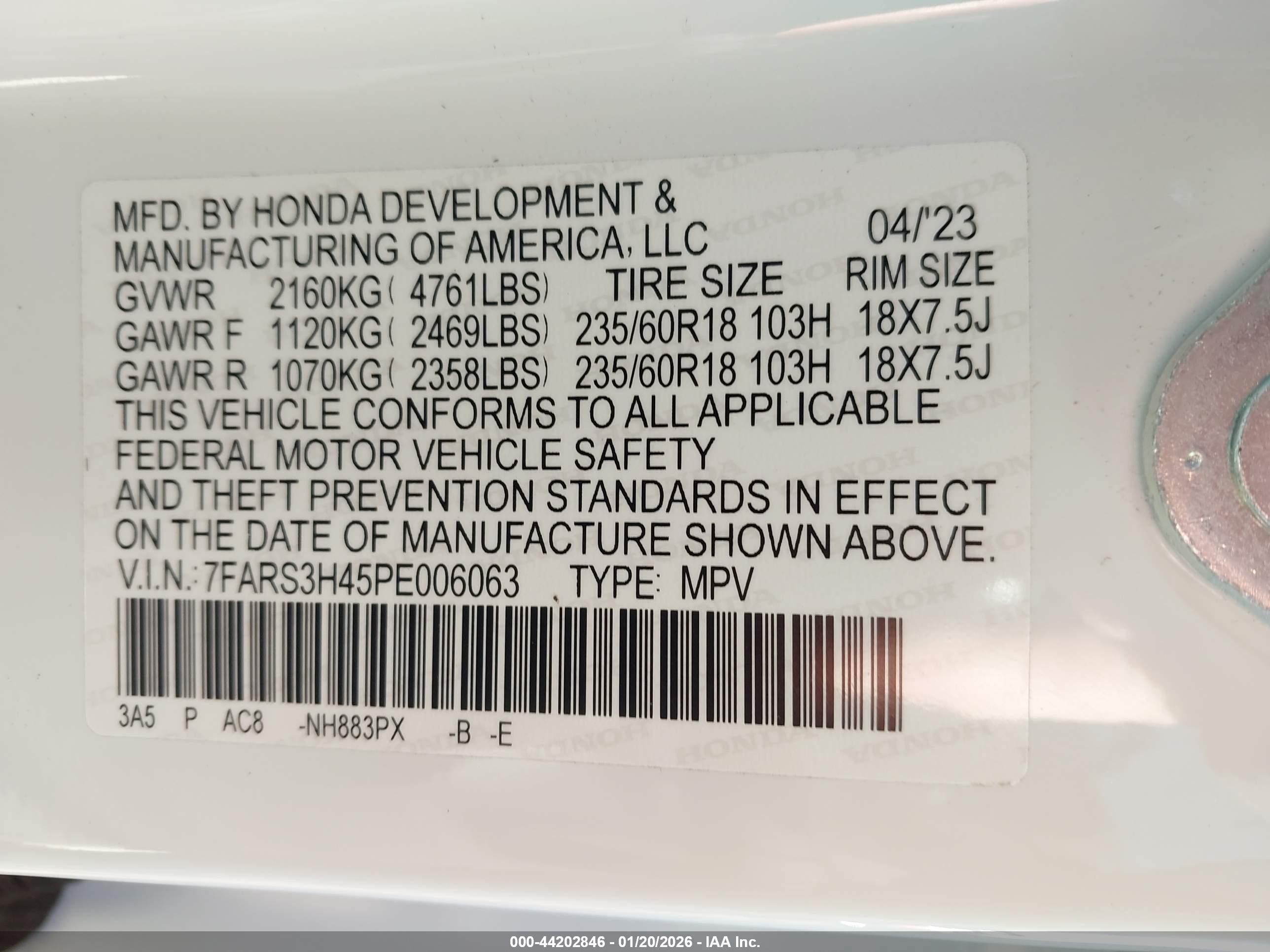 HONDA CR-V image 9